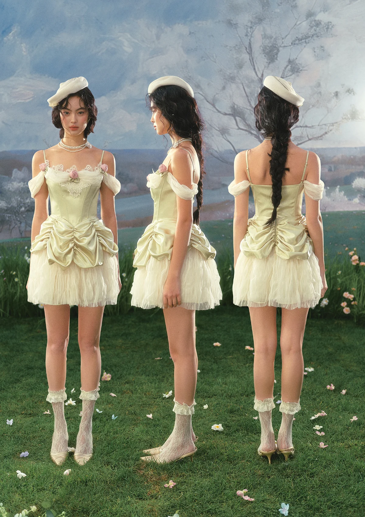 Antique Cake Corset Dress - Image 2