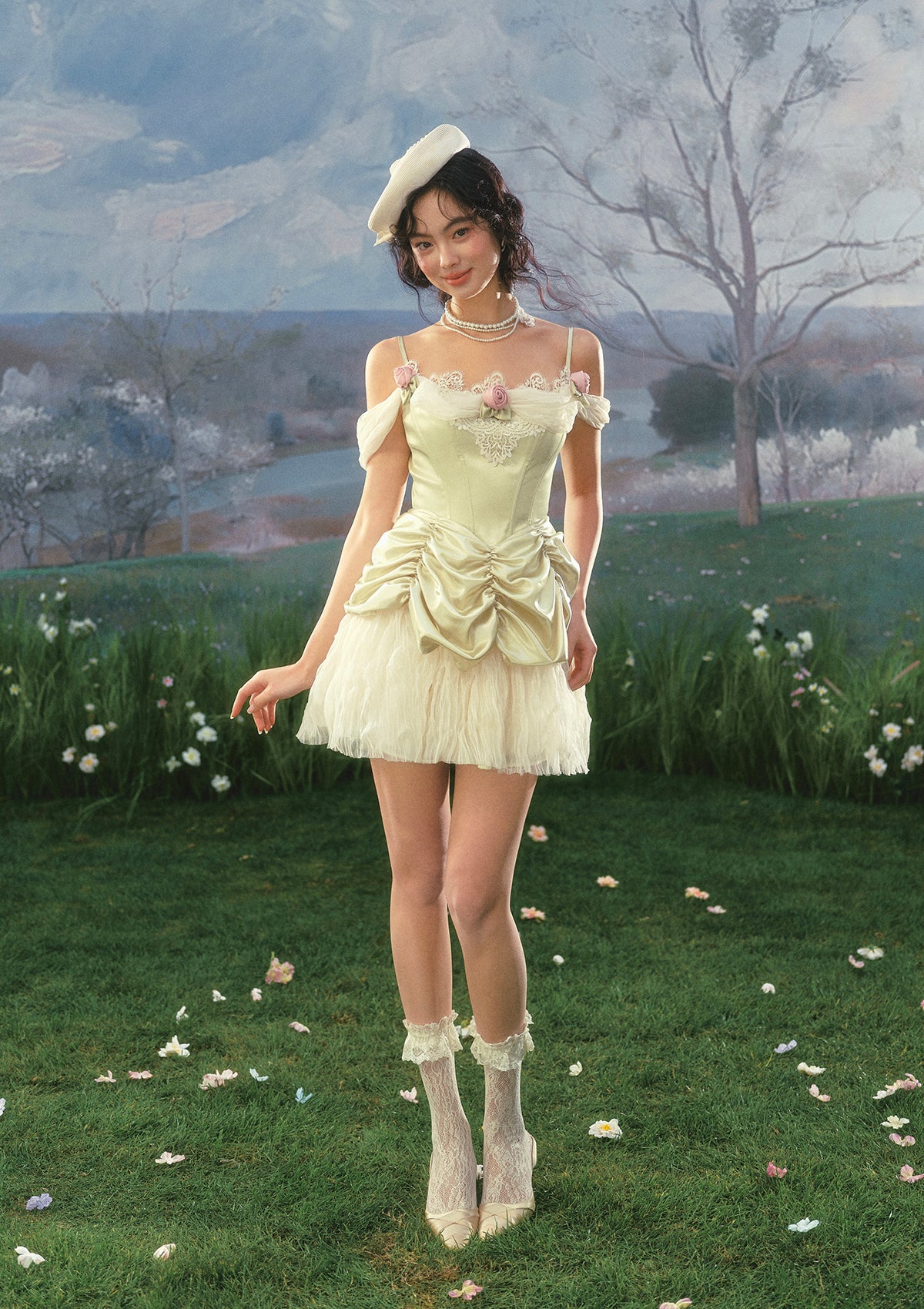 Antique Cake Corset Dress - Image 5