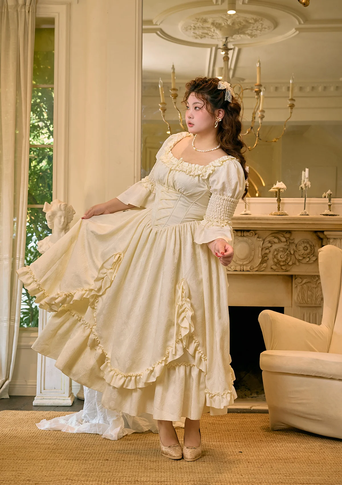 Curve & Plus Angel's Cradle Corset Dress - Image 3