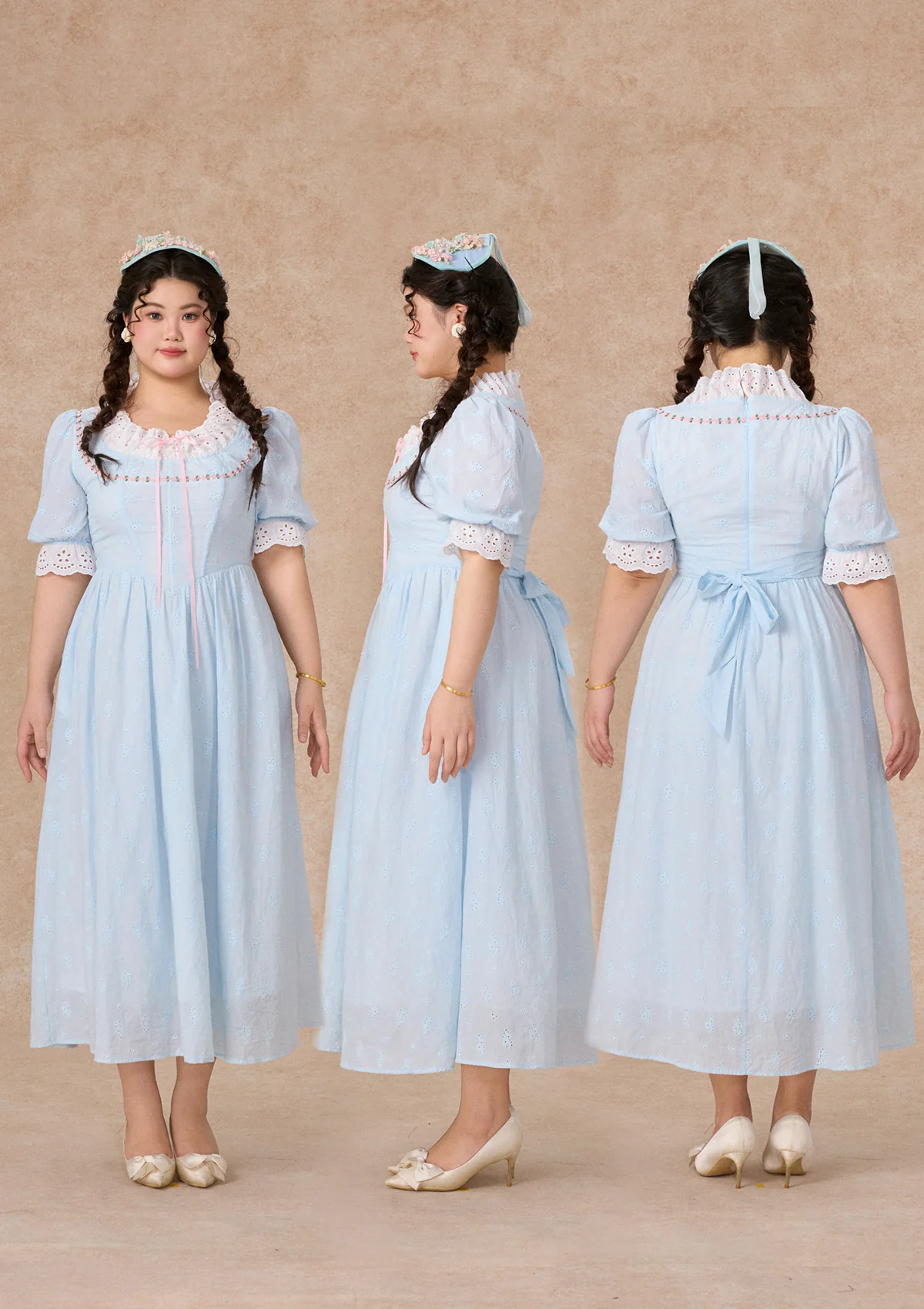 Curve & Plus Mary's Morning Light Corset Dress - Image 2