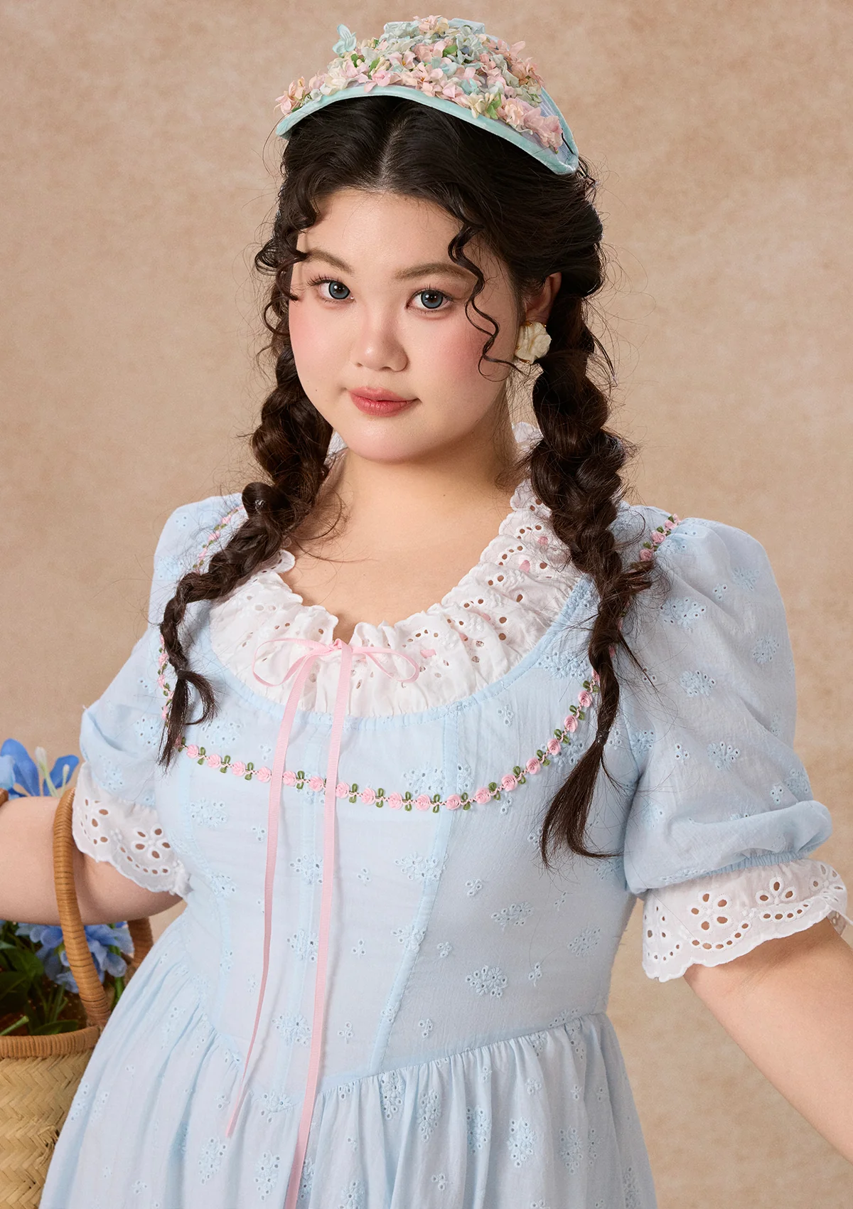 Curve & Plus Mary's Morning Light Corset Dress - Image 3