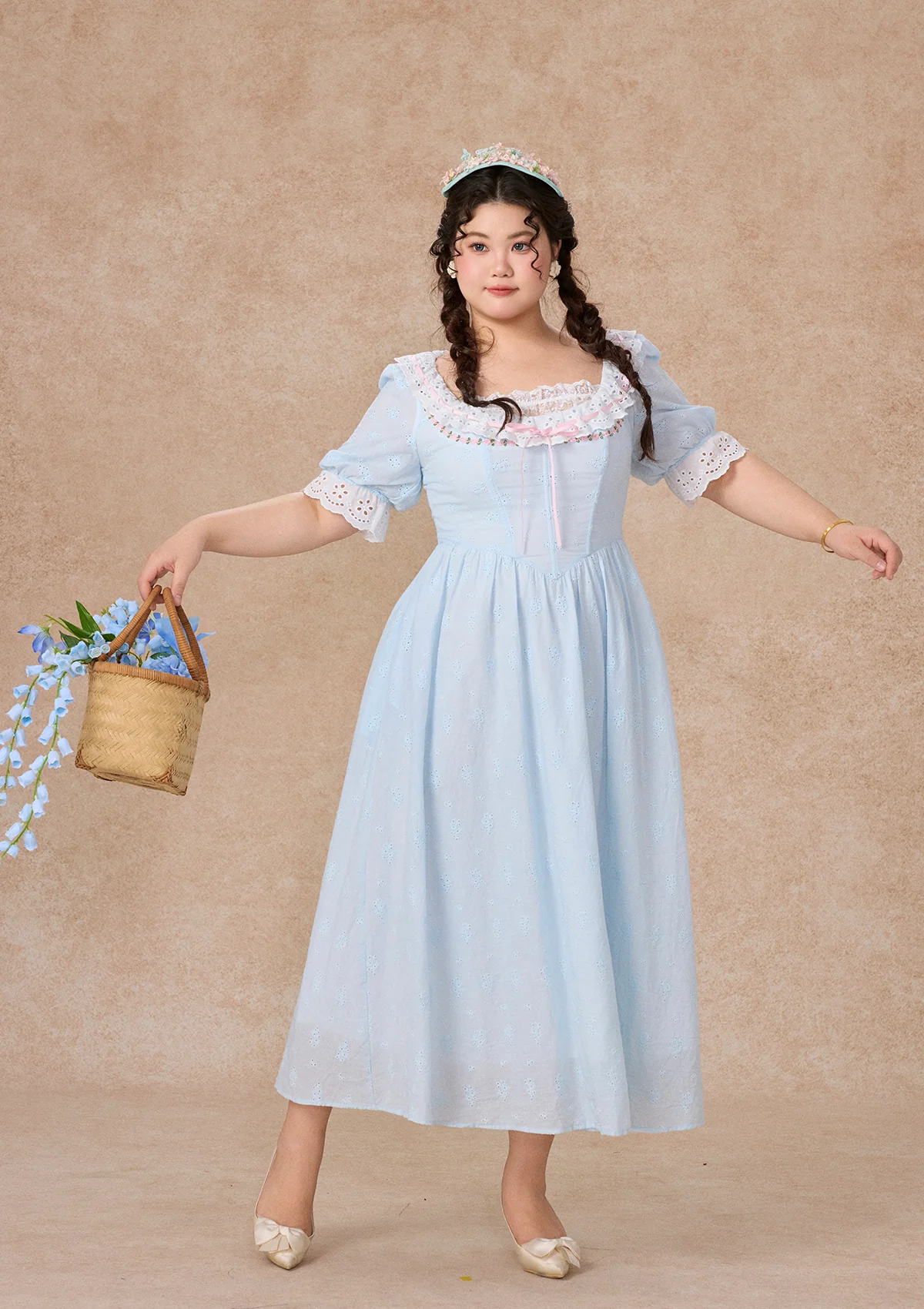 Curve & Plus Mary's Morning Light Corset Dress - Image 9