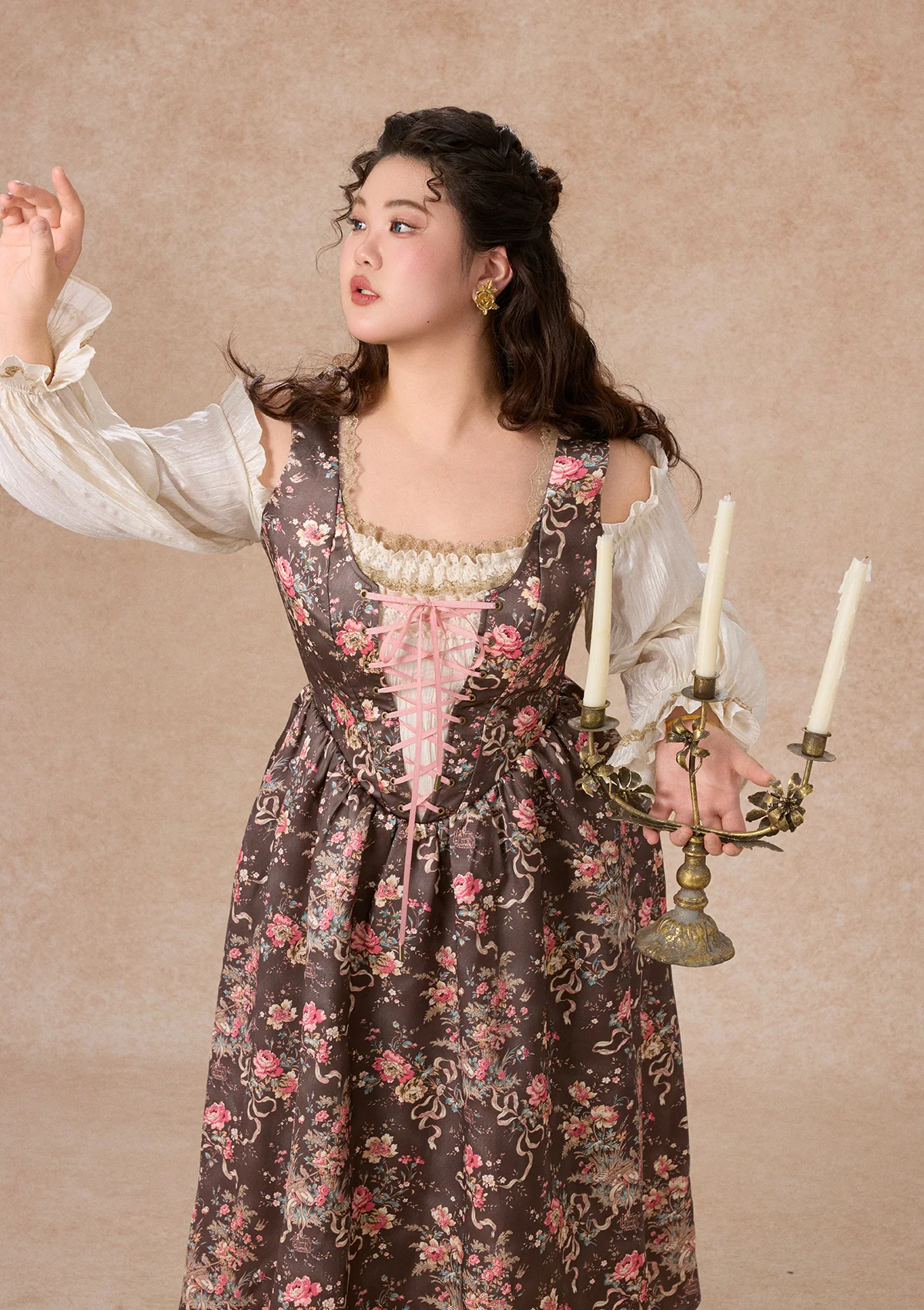 Curve & Plus Provence Diary Dress - Image 6
