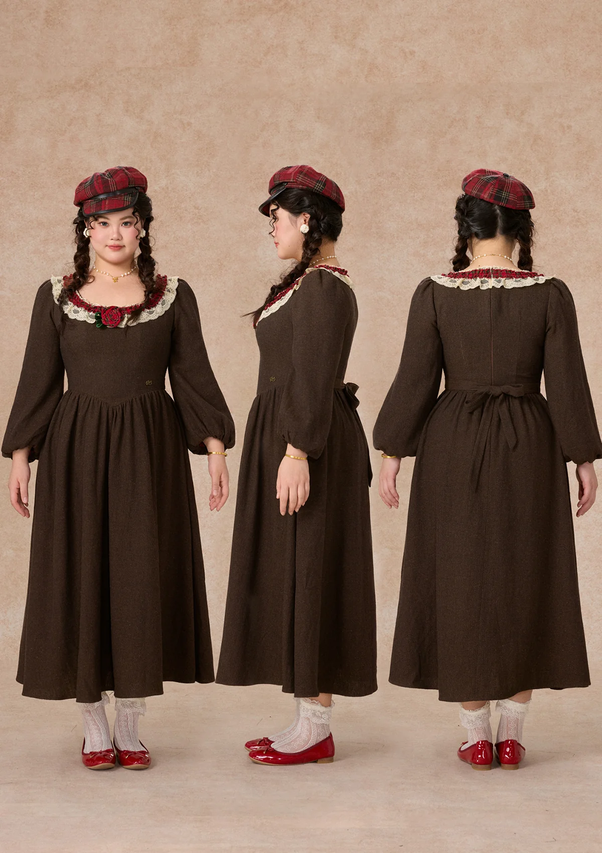 Curve&Plus Rose Madeleine Dress - Image 2