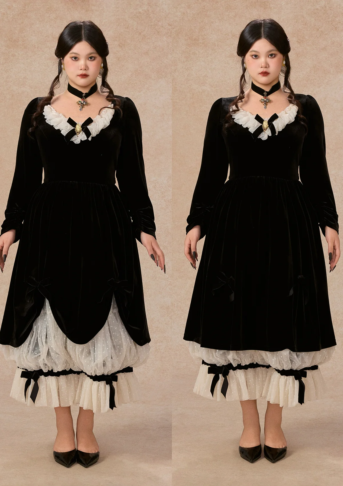 Curve&Plus Day&Night Party Dress - Image 2