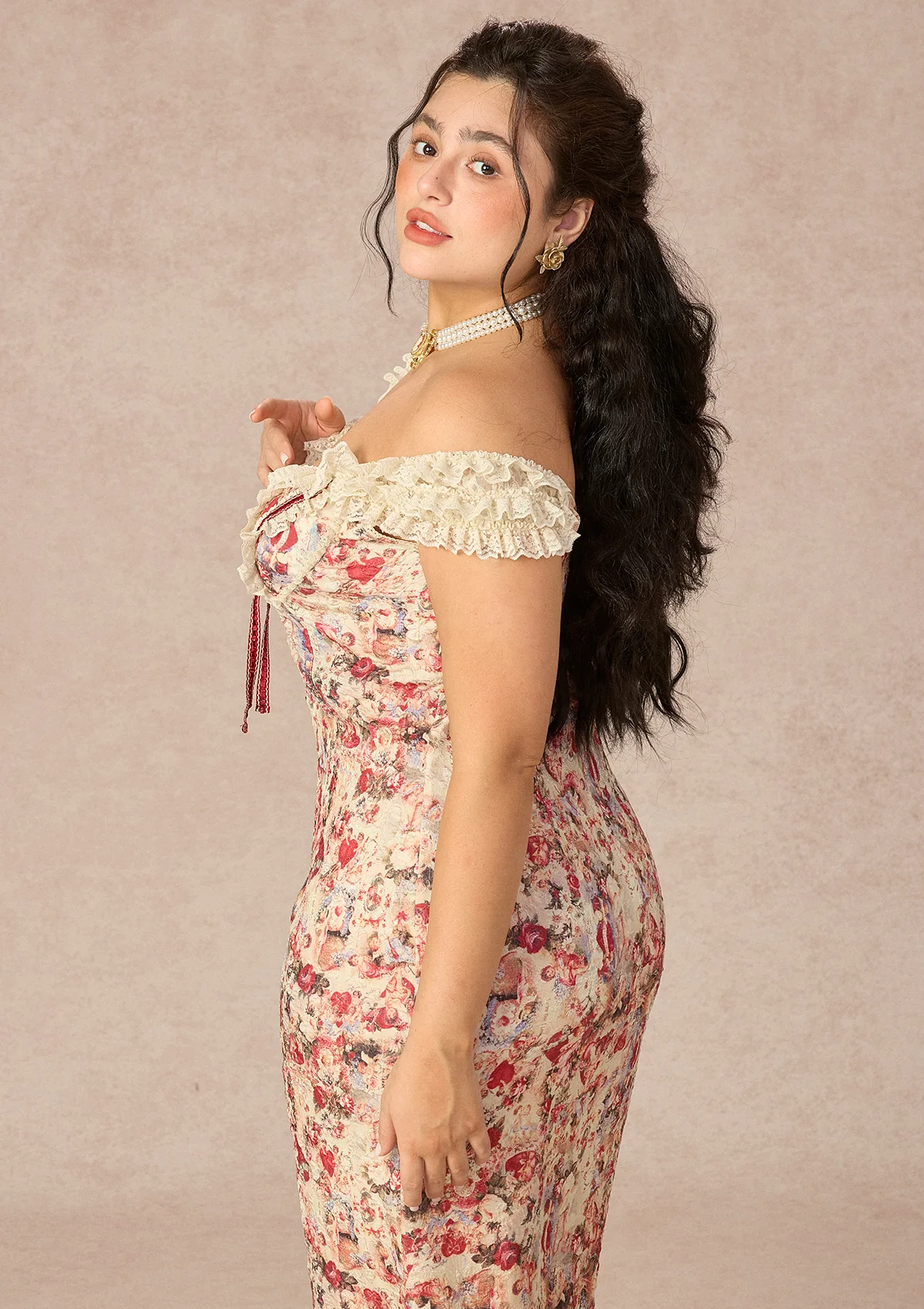 Curve&Plus Fallen Eros Dress - Image 3