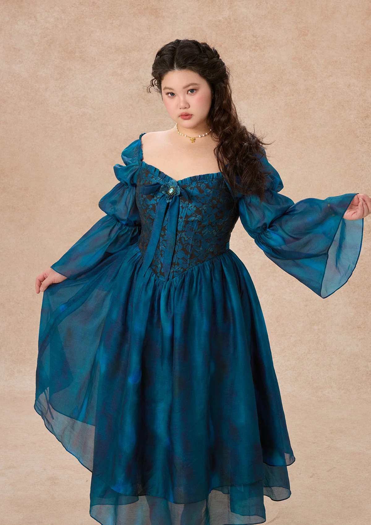 Curve&Plus Morpho Helena Corset Dress - Image 4