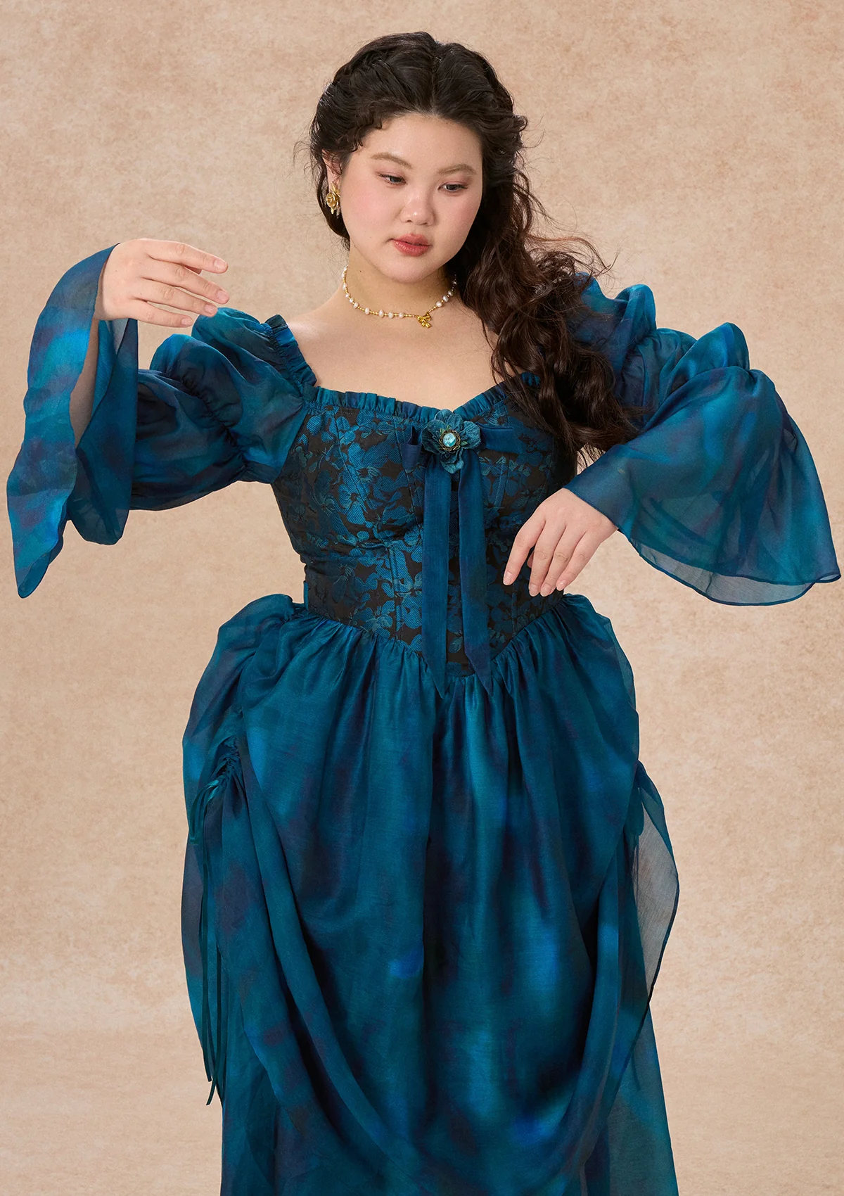 Curve&Plus Morpho Helena Corset Dress - Image 9