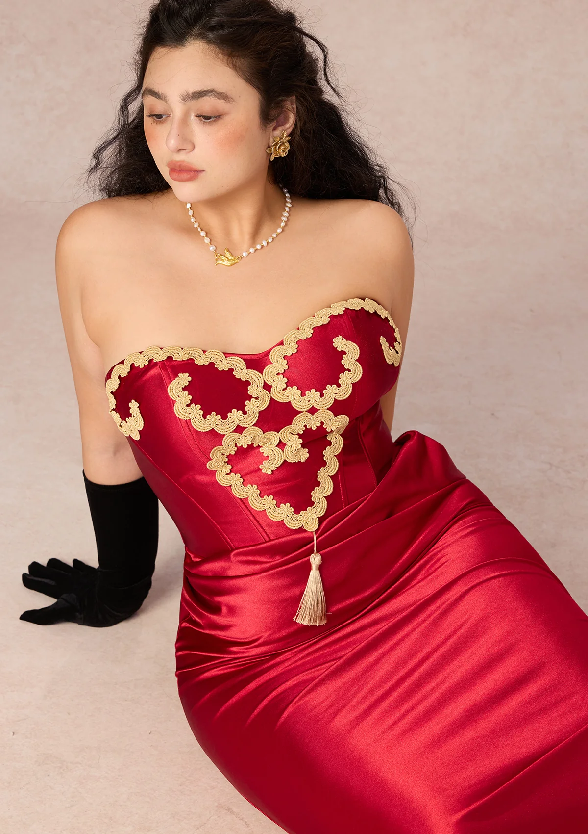 Curve&Plus Queen Heart Corset Dress - Image 5