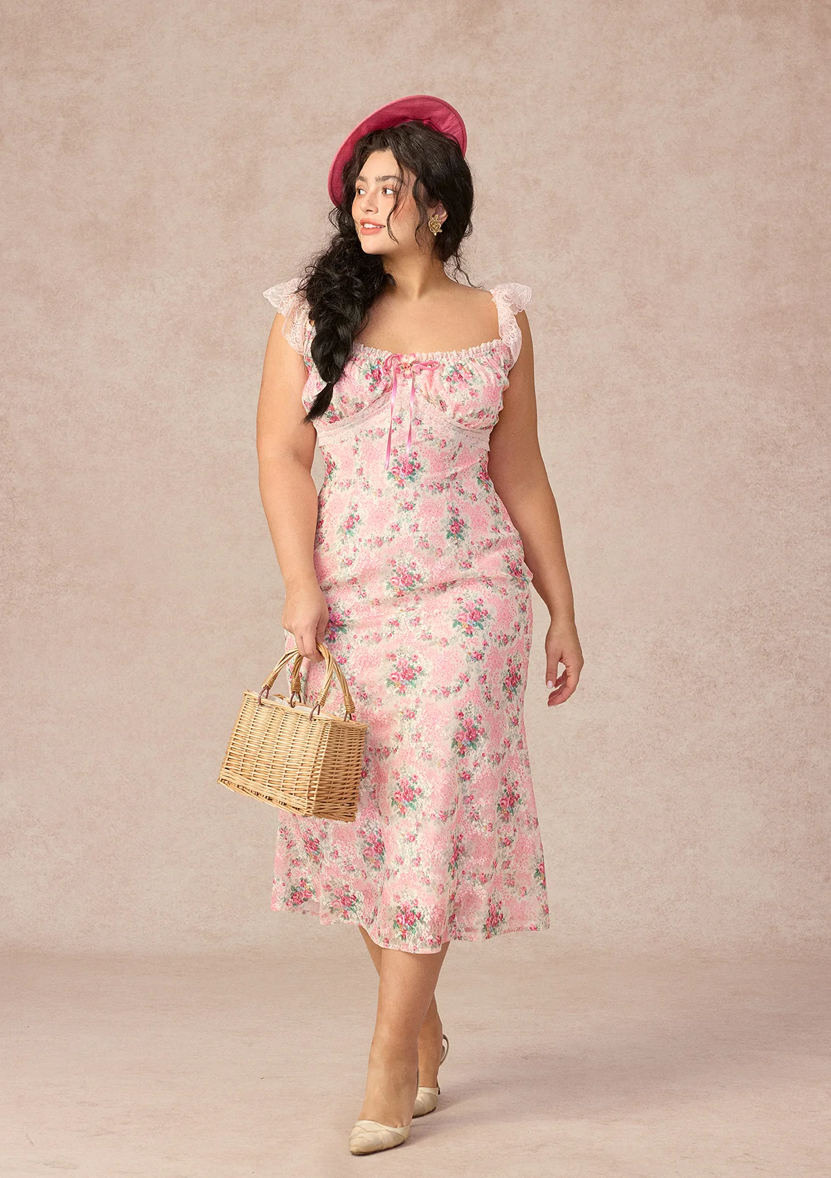 Curve&Plus Rose Music Box Dress - Image 9