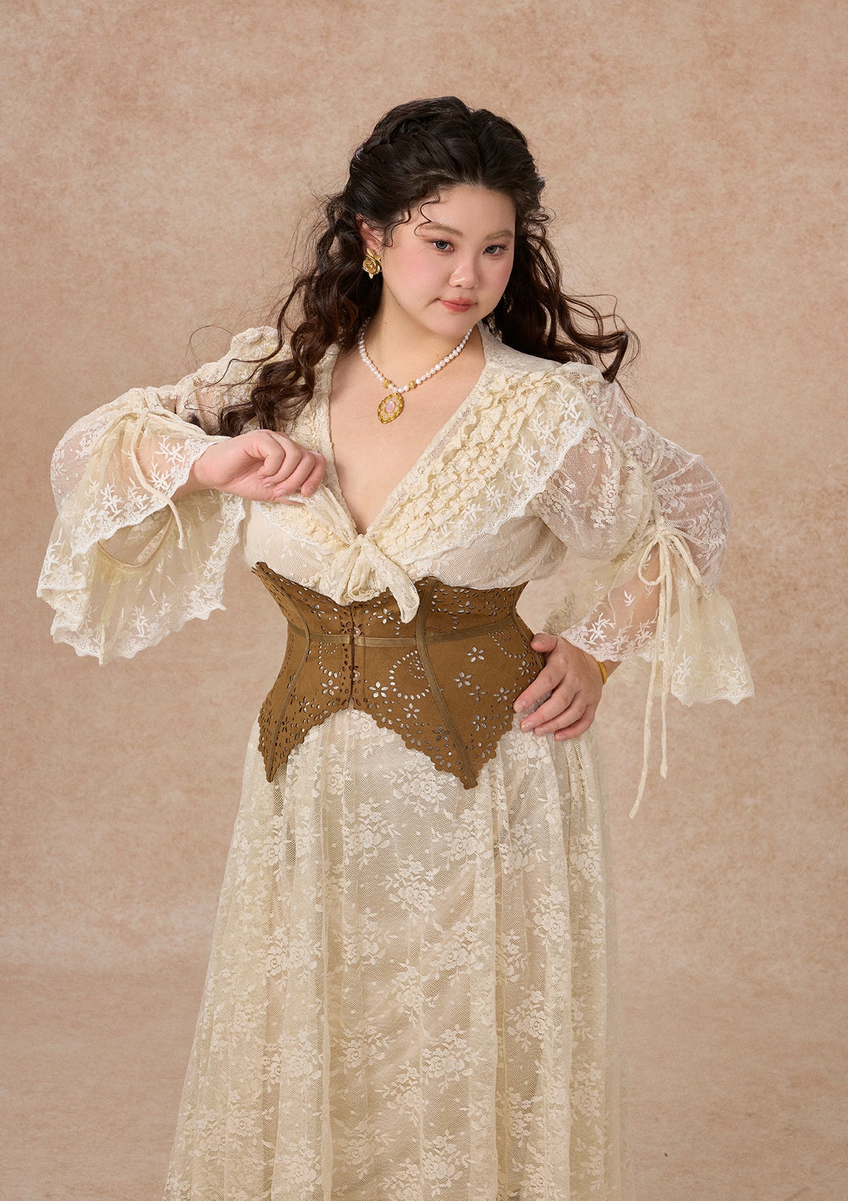 Curve&Plus Suede Corset (underbust) - Image 5