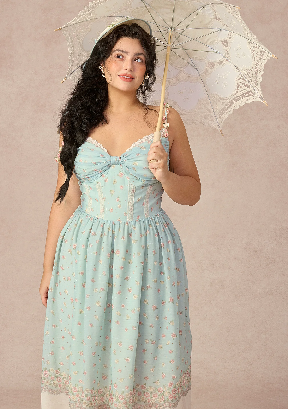 Curve&Plus Woodland Verse Dress - Image 4