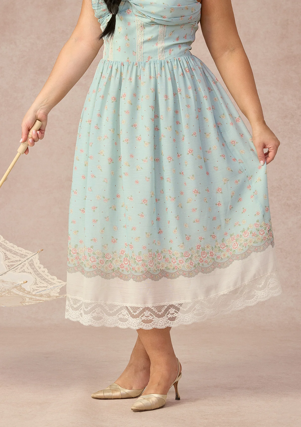 Curve&Plus Woodland Verse Dress - Image 6