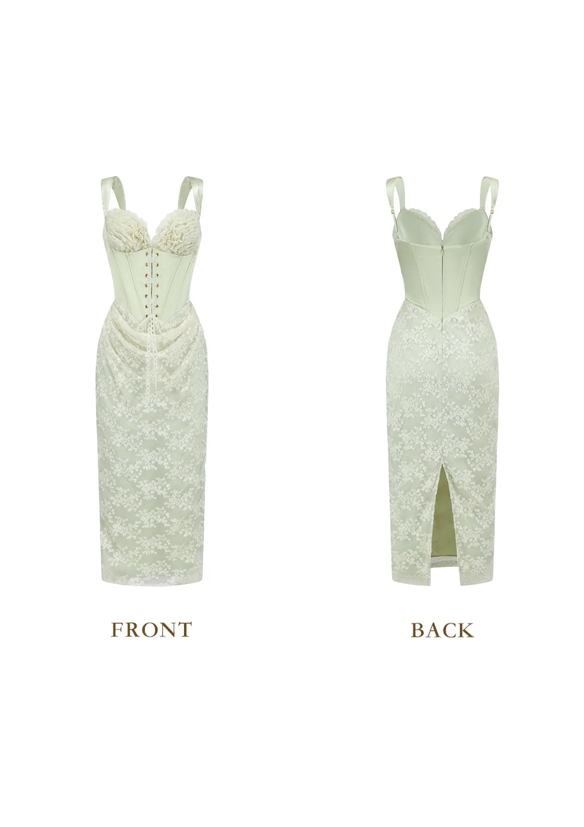 Emerald Warrior Corset Dress - Image 2