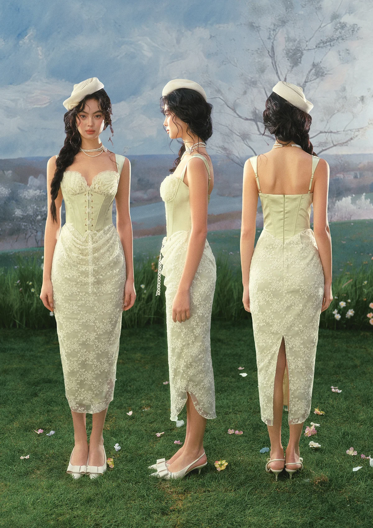 Emerald Warrior Corset Dress - Image 3