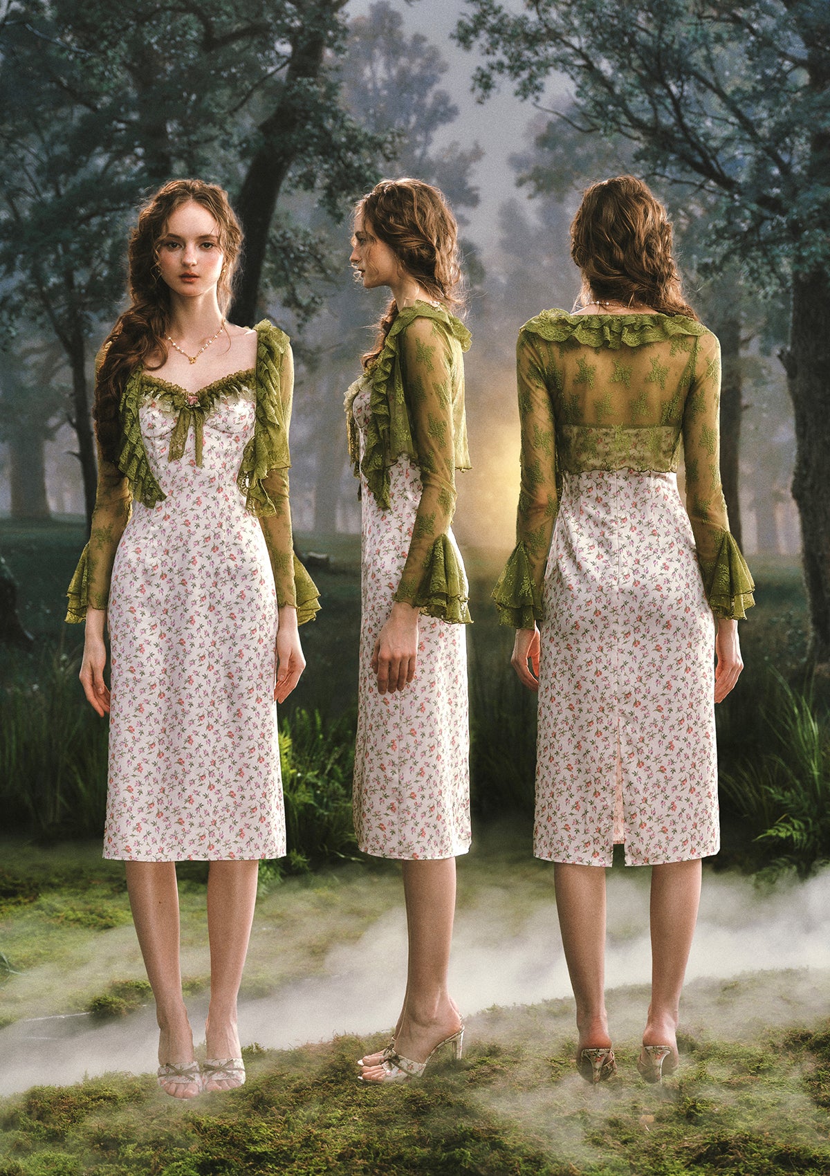 Enchanted Forest Dress - Image 9
