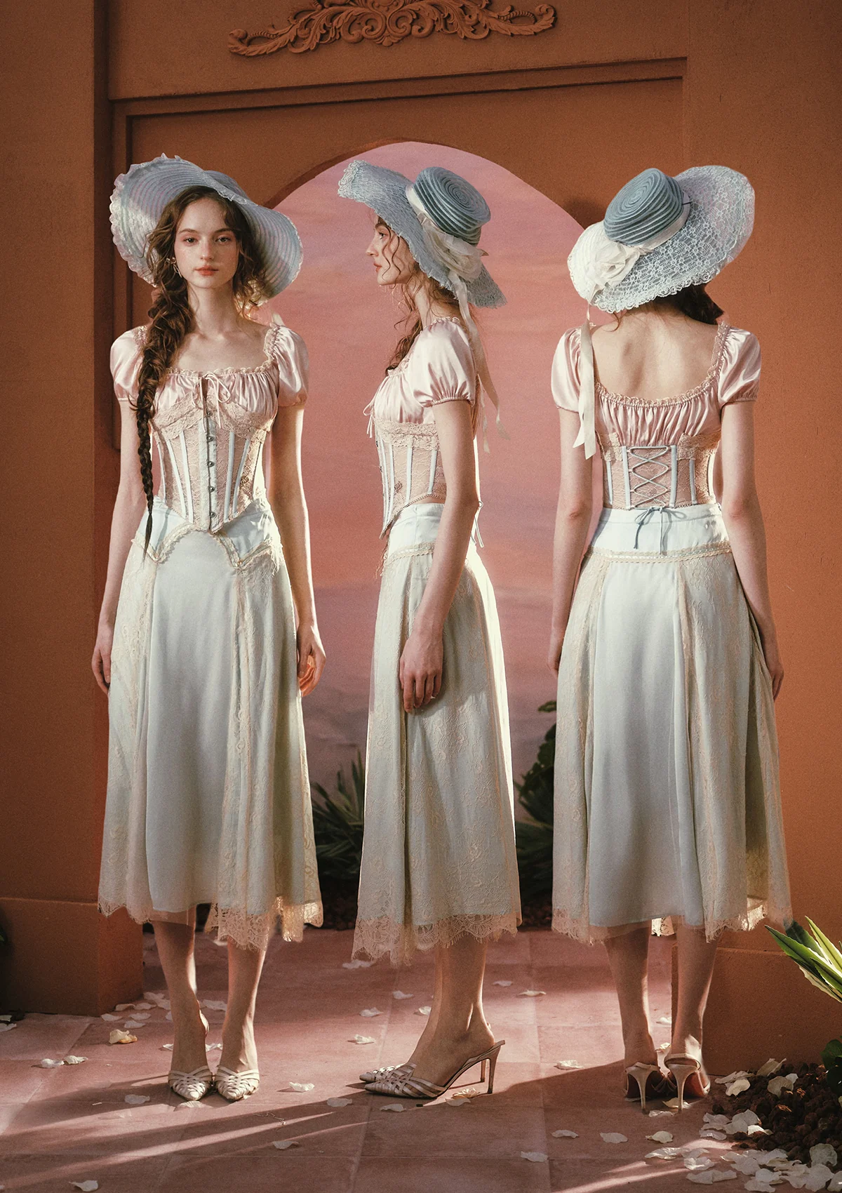 First Peach Vine Corset II - Image 3