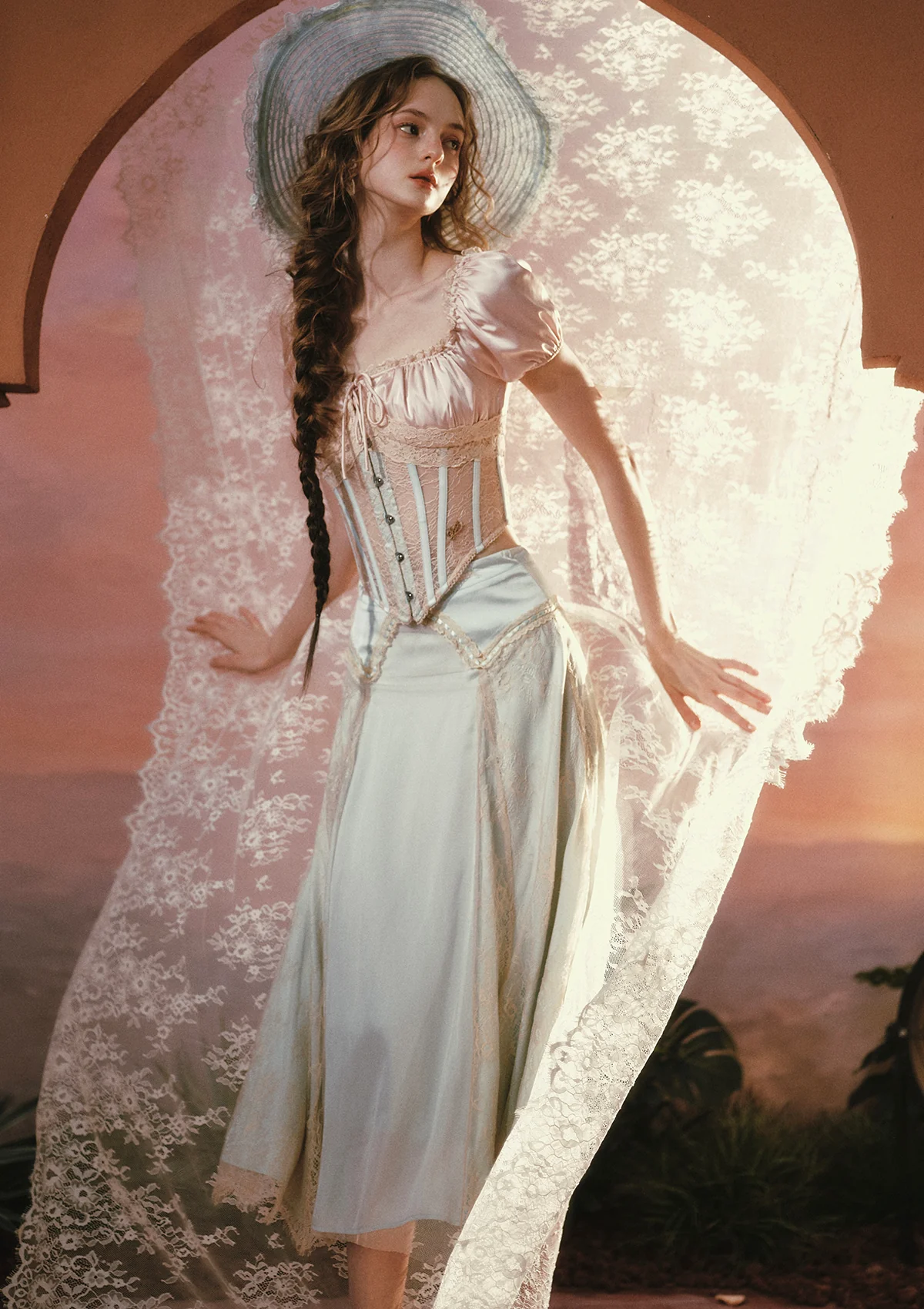 First Peach Vine Corset II - Image 4