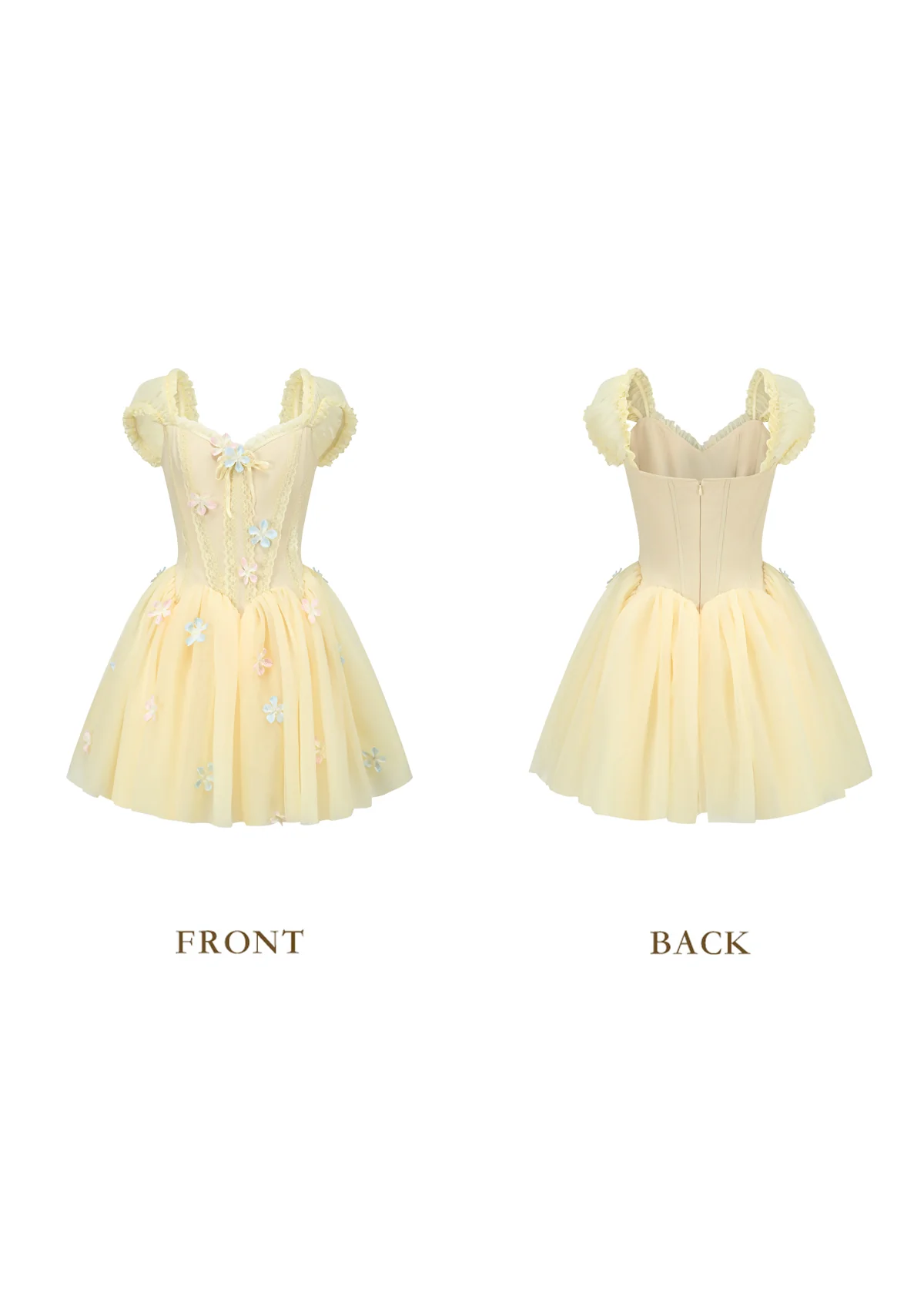 Flower Archer Corset Dress - Image 2