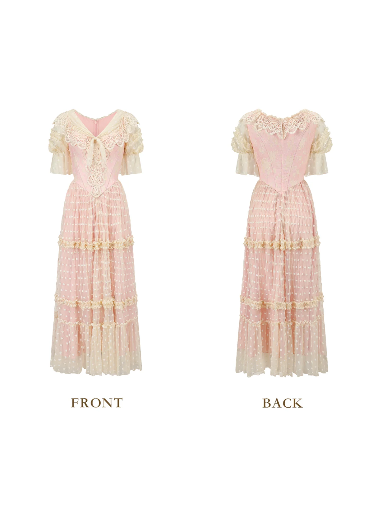 Gilded Invitation Dress（Pink） - Image 2