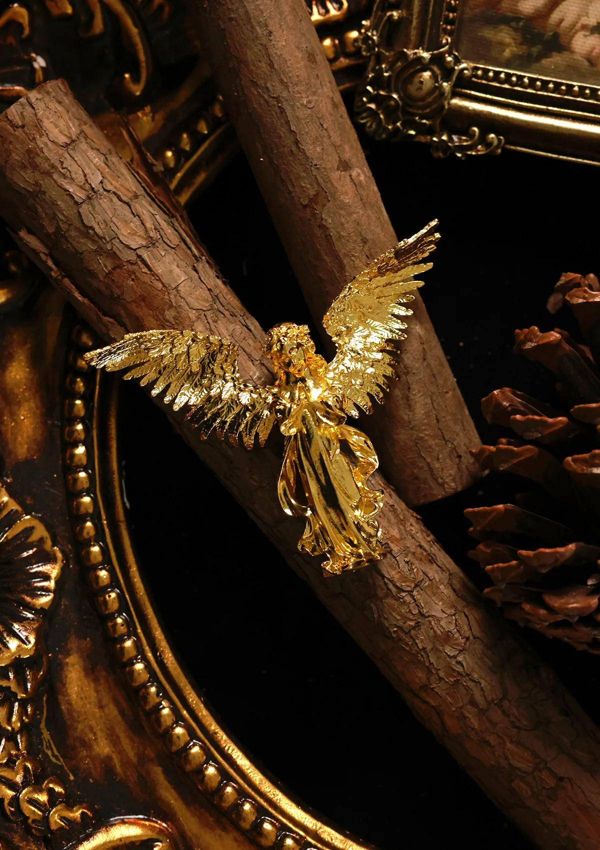 Golden Eagle Athena Brooch - Image 5
