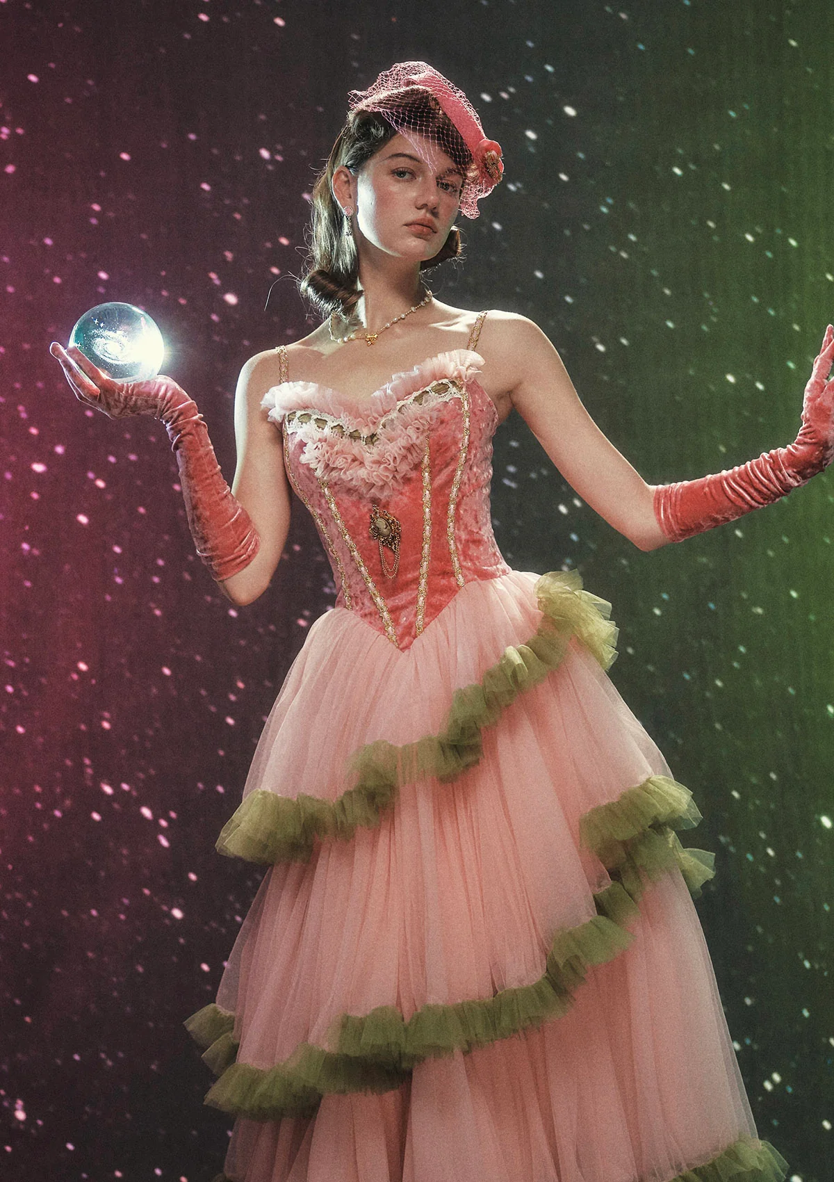 Grape Grinda Corset Dress (Long) - Image 3