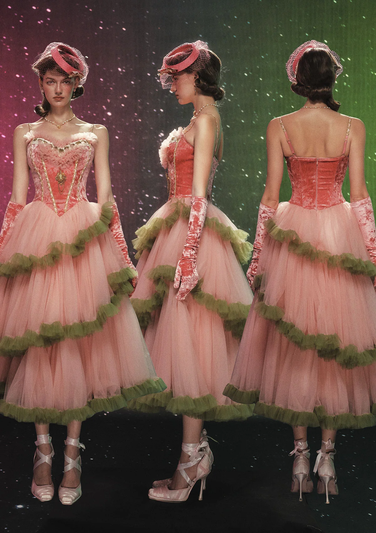Grape Grinda Corset Dress (Long) - Image 4