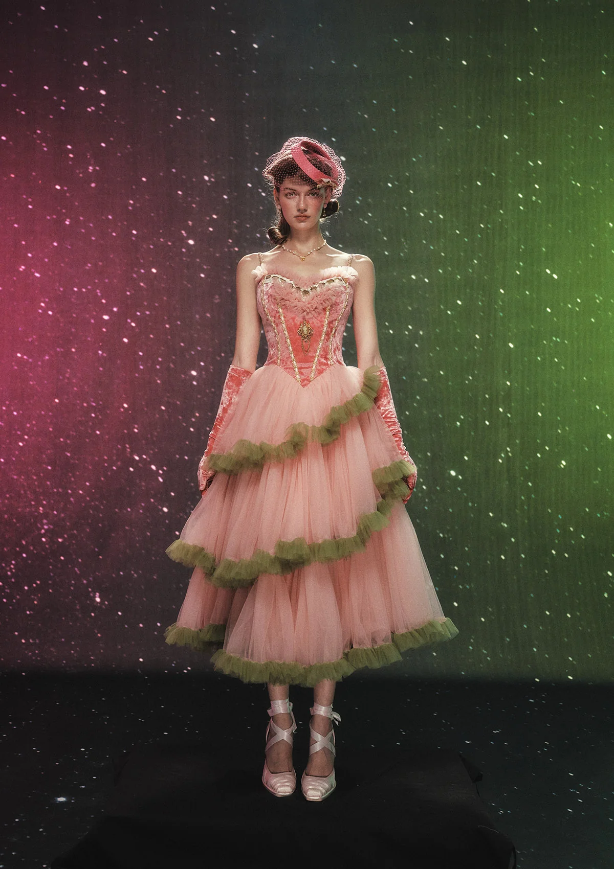Grape Grinda Corset Dress (Long) - Image 9