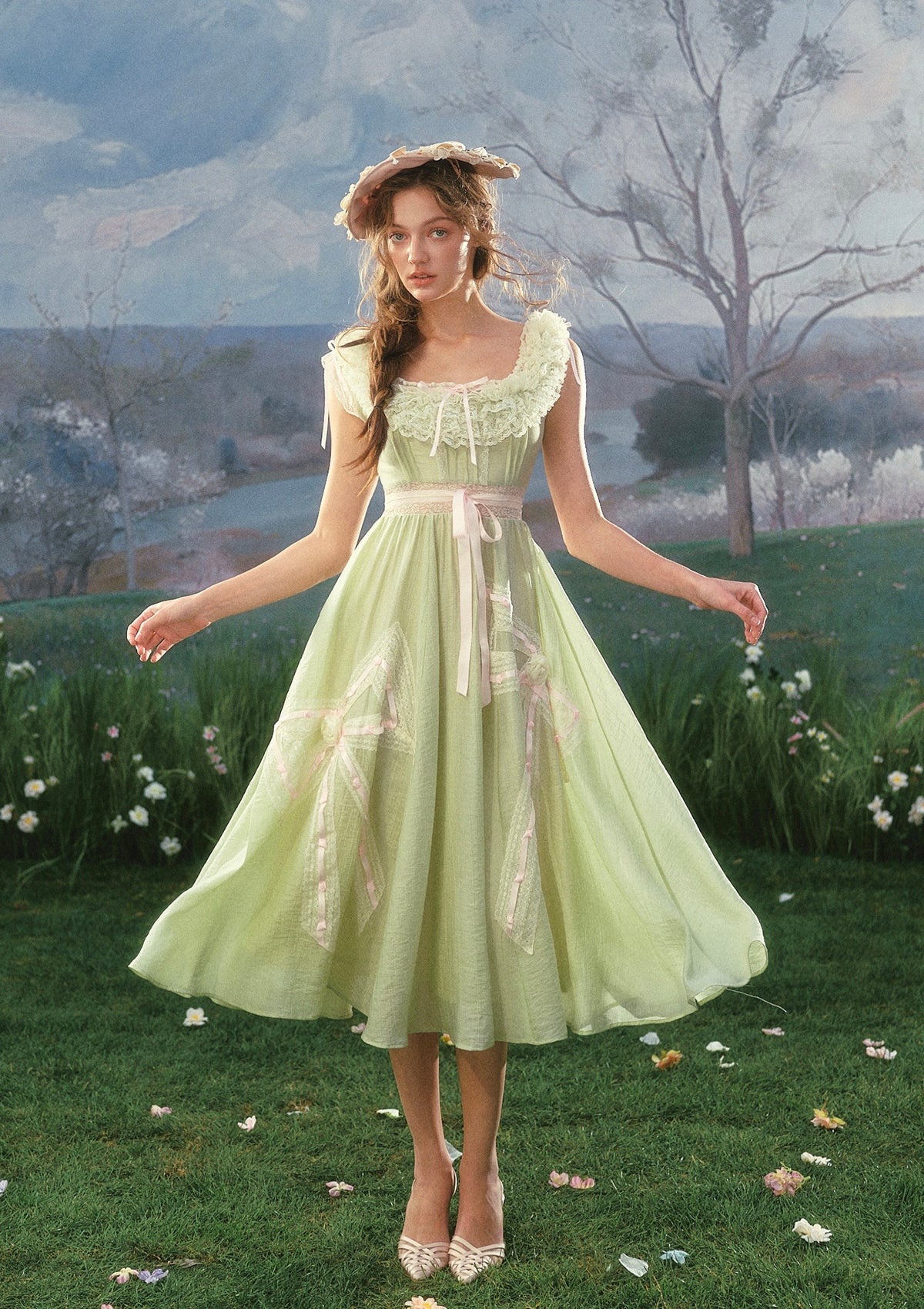 Green Kite Dress 2.0 - Image 4