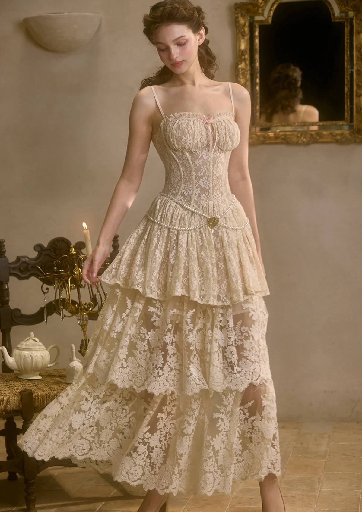 Waltz In The Moonlight Corset Dress - Image 5