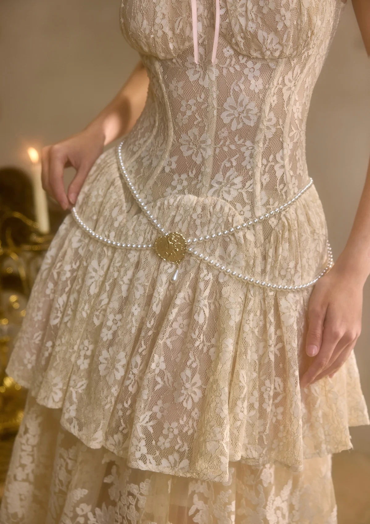 Waltz In The Moonlight Corset Dress - Image 9