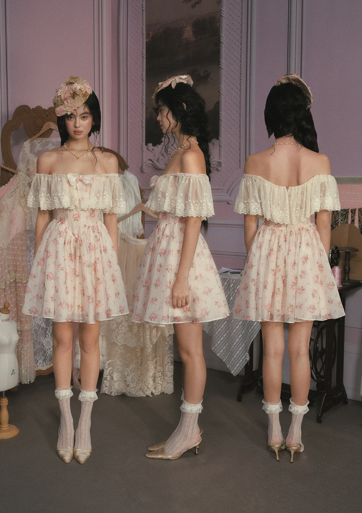 Little Princess Sissi Corset Dress - Image 3