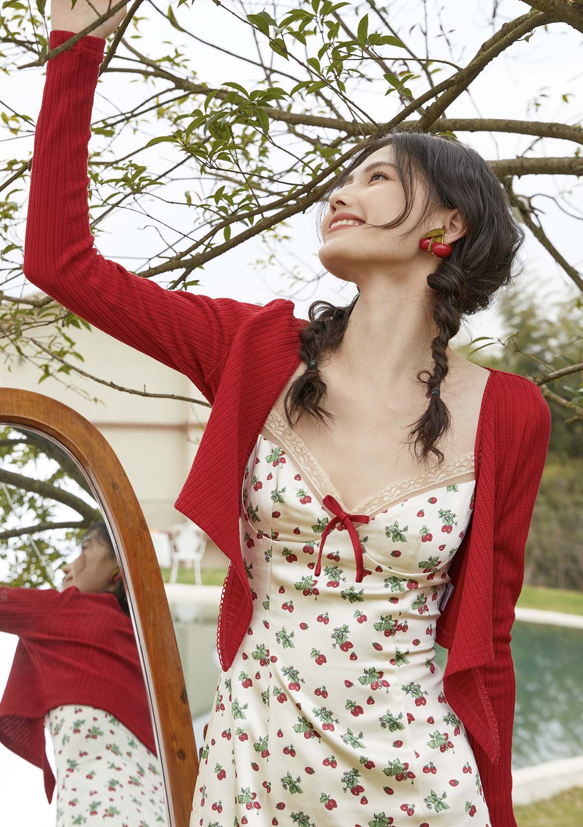 Strawberry Farm Dress - Image 6