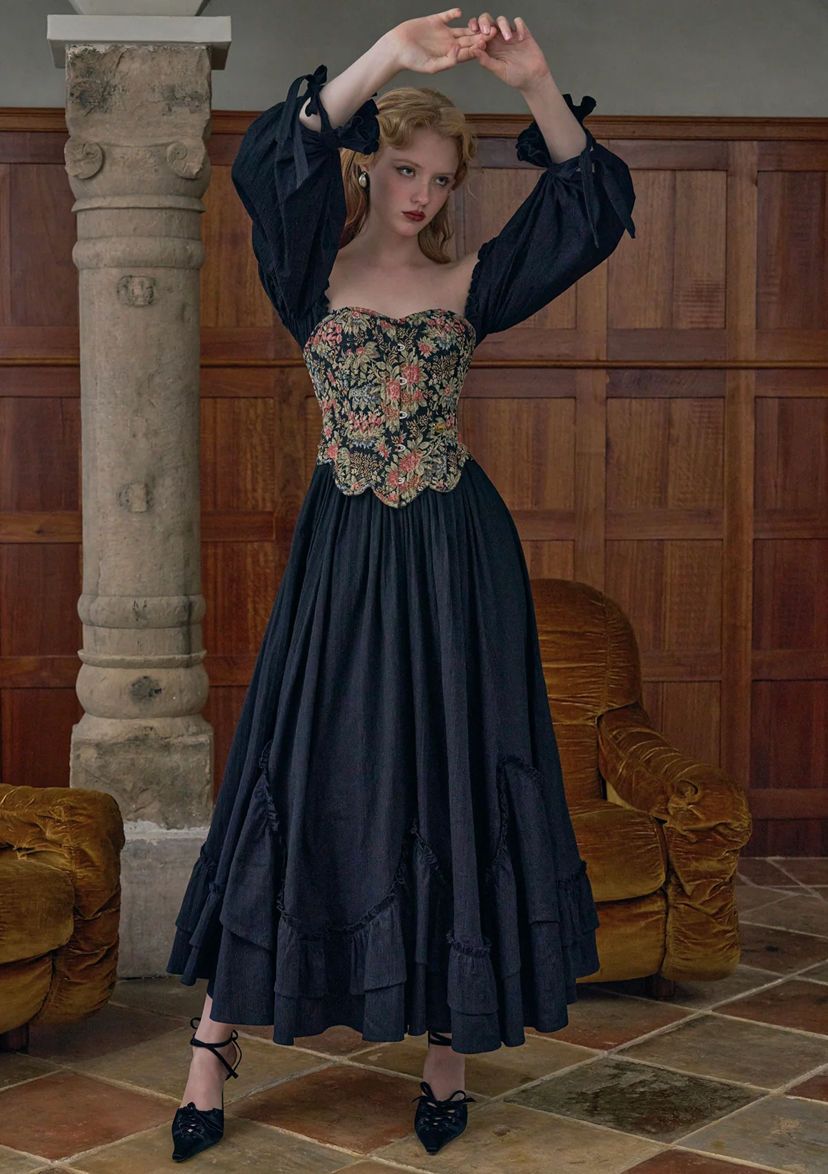 Fallen Angels Corset Dress - Image 5