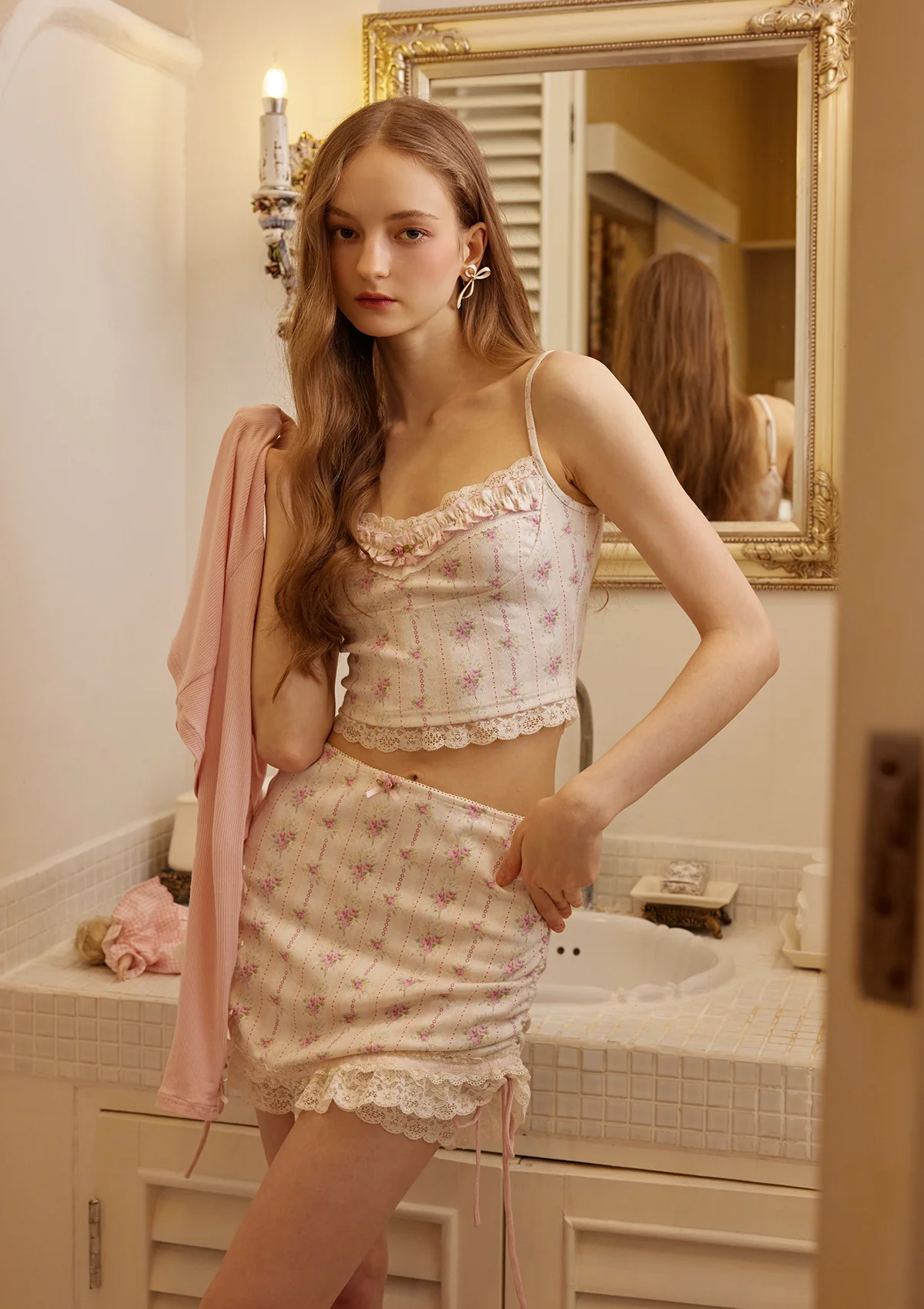 Chambord Ballet Knit Skirt - Image 9