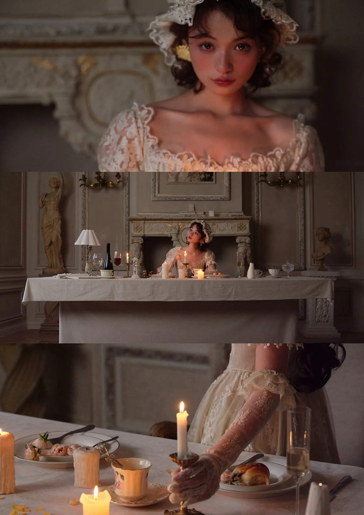 The Tear of Blossom and Candle Corset Dress - Image 7