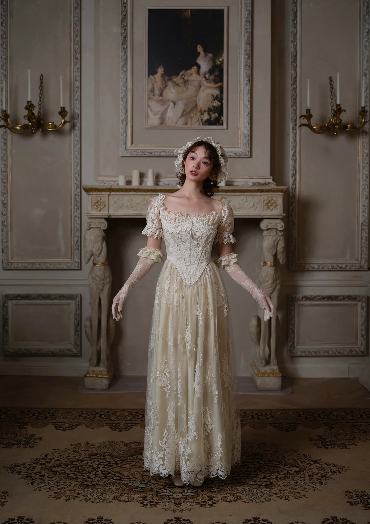 The Tear of Blossom and Candle Corset Dress - Image 9