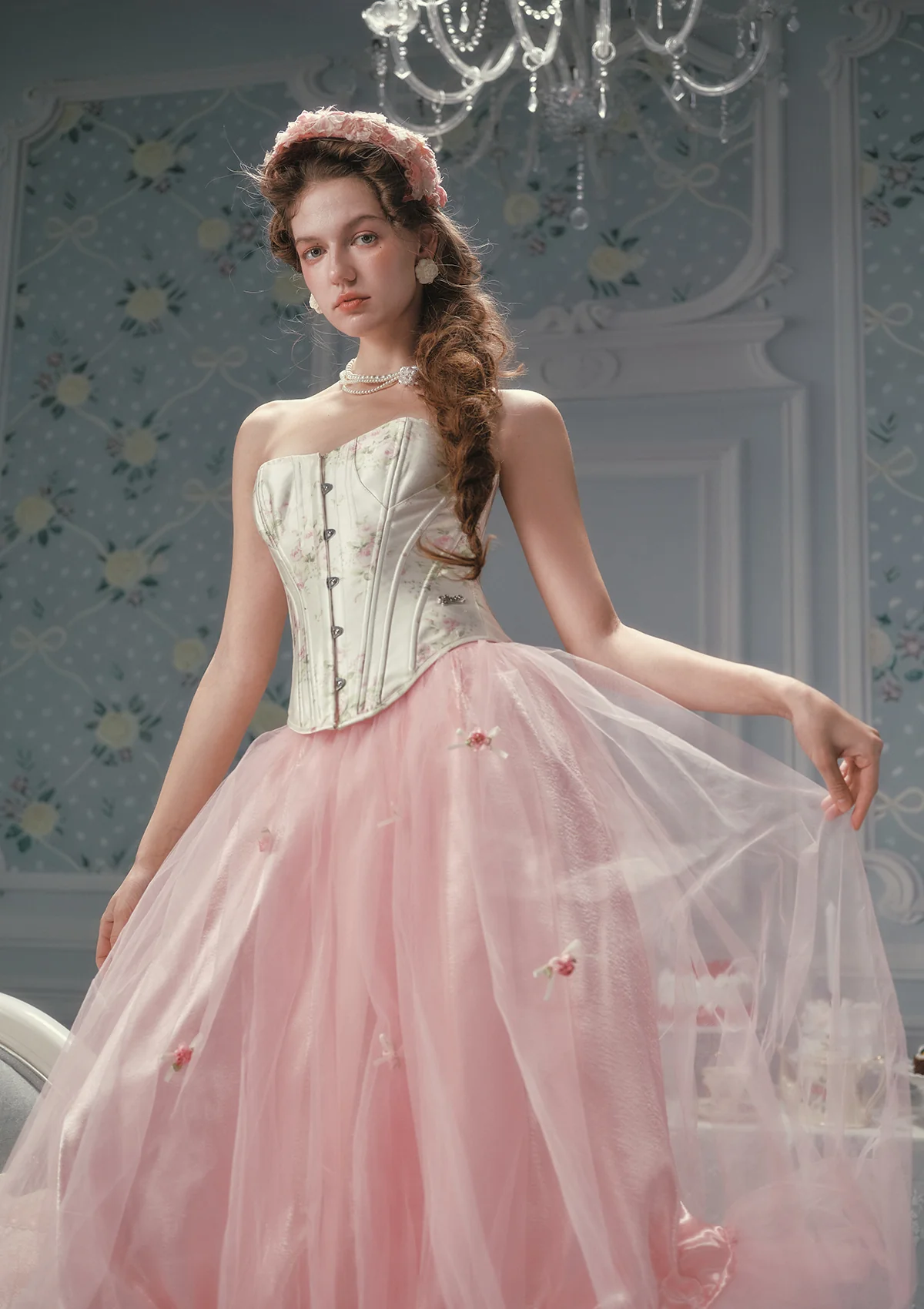Love Flower Notes Corset - Image 6