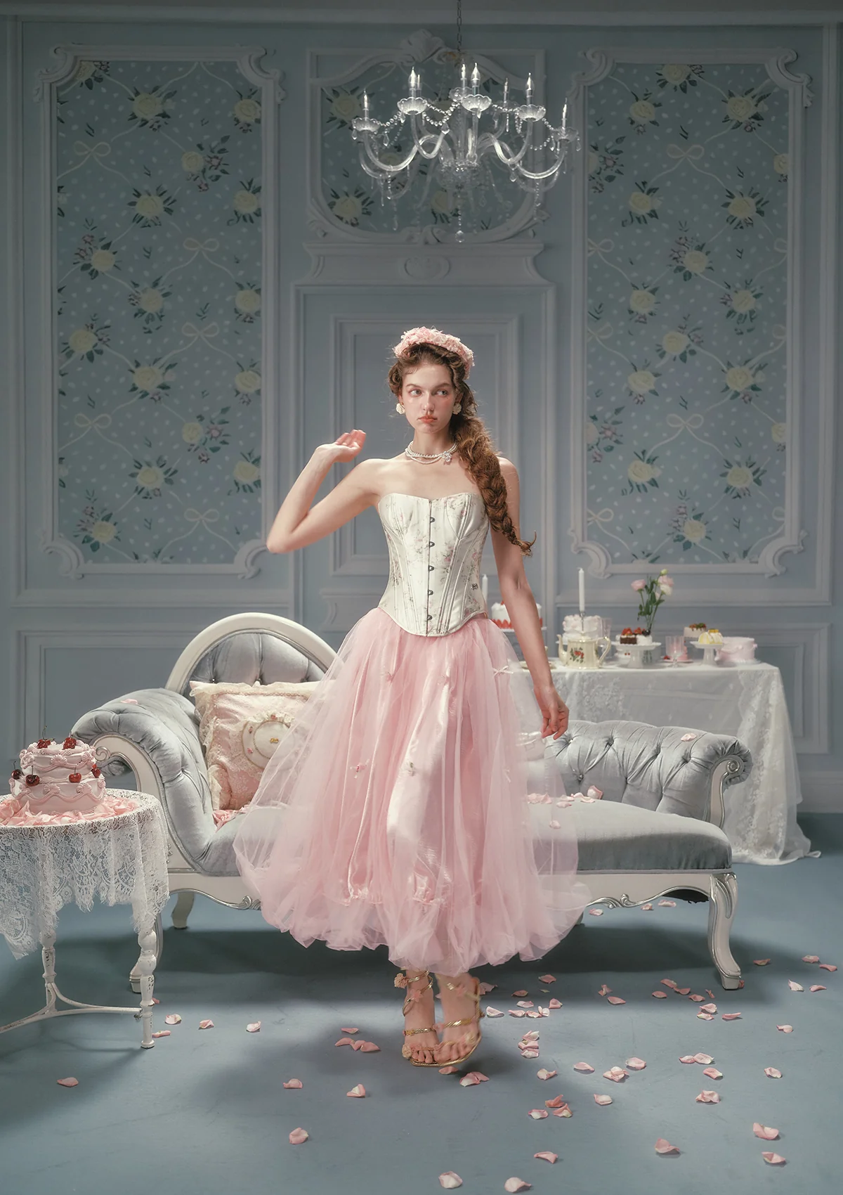 Love Flower Notes Corset - Image 8