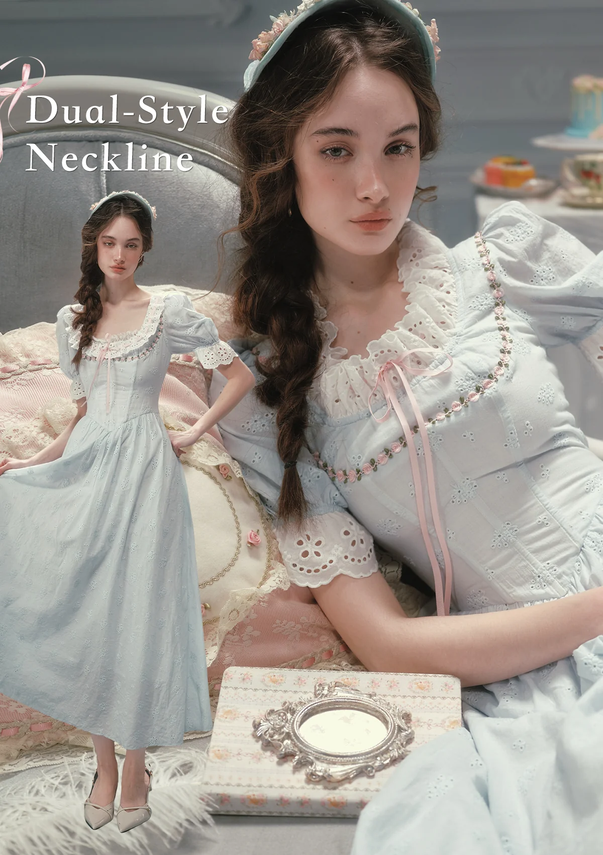 Mary's Morning Light Corset Dress - Image 4