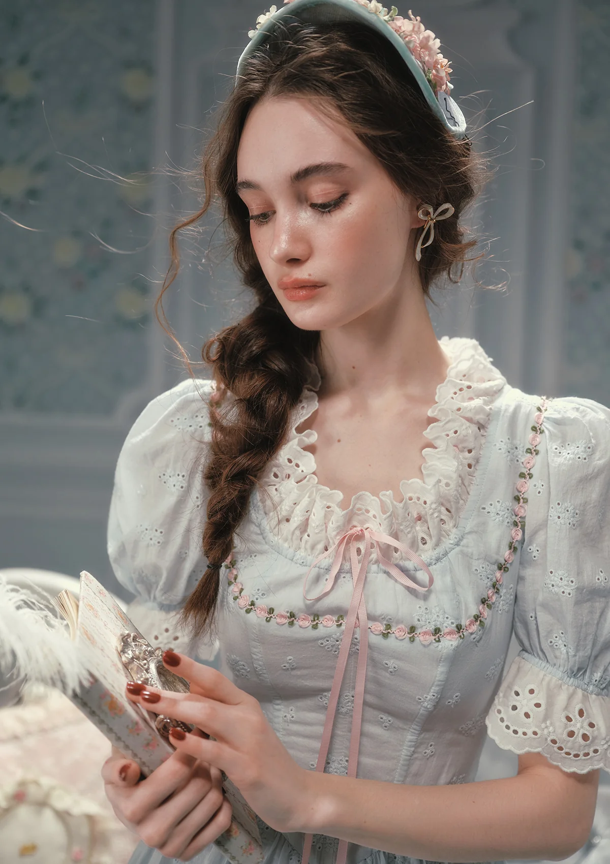 Mary's Morning Light Corset Dress - Image 9