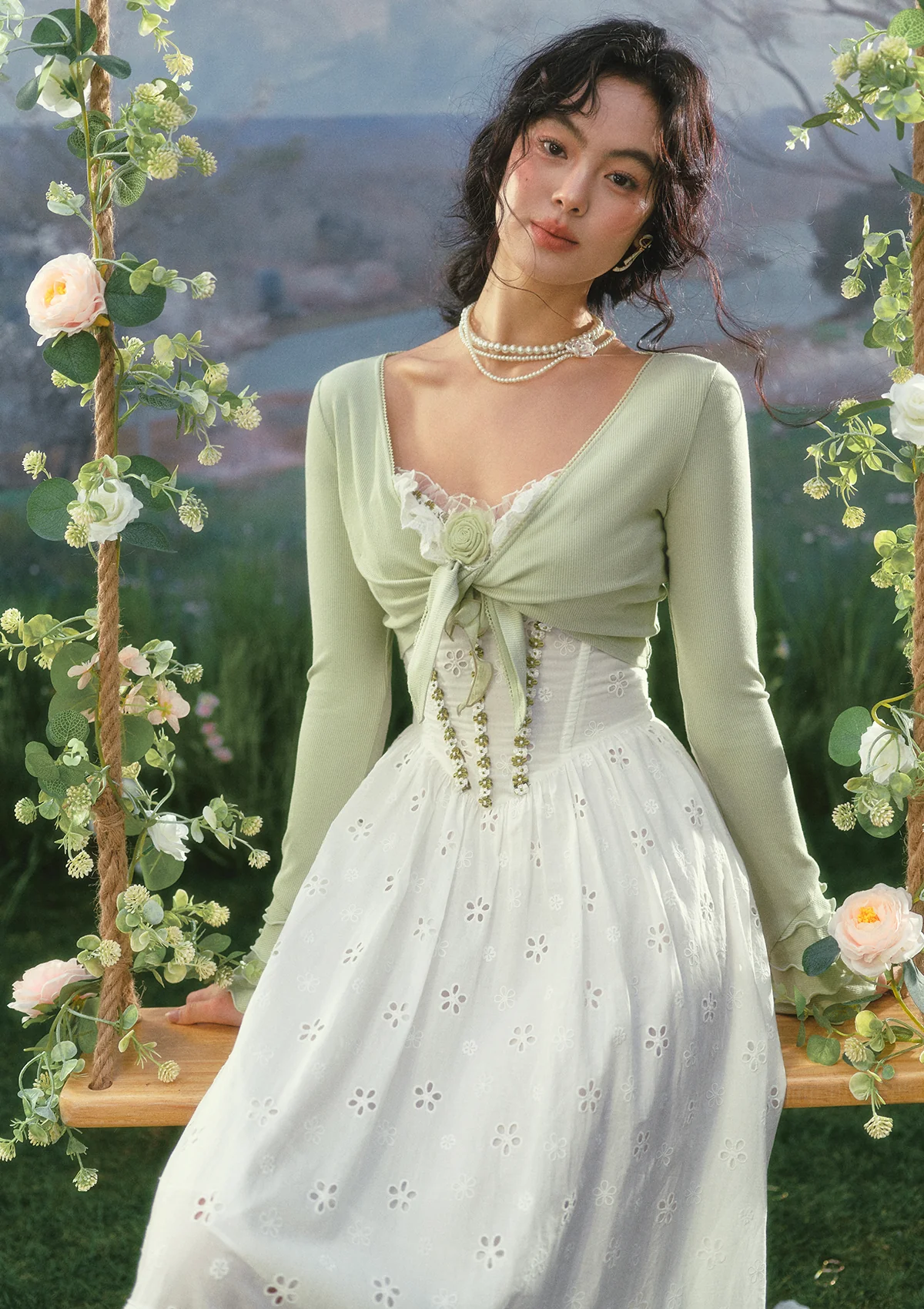 Mint in Season Corset Dress - Image 6