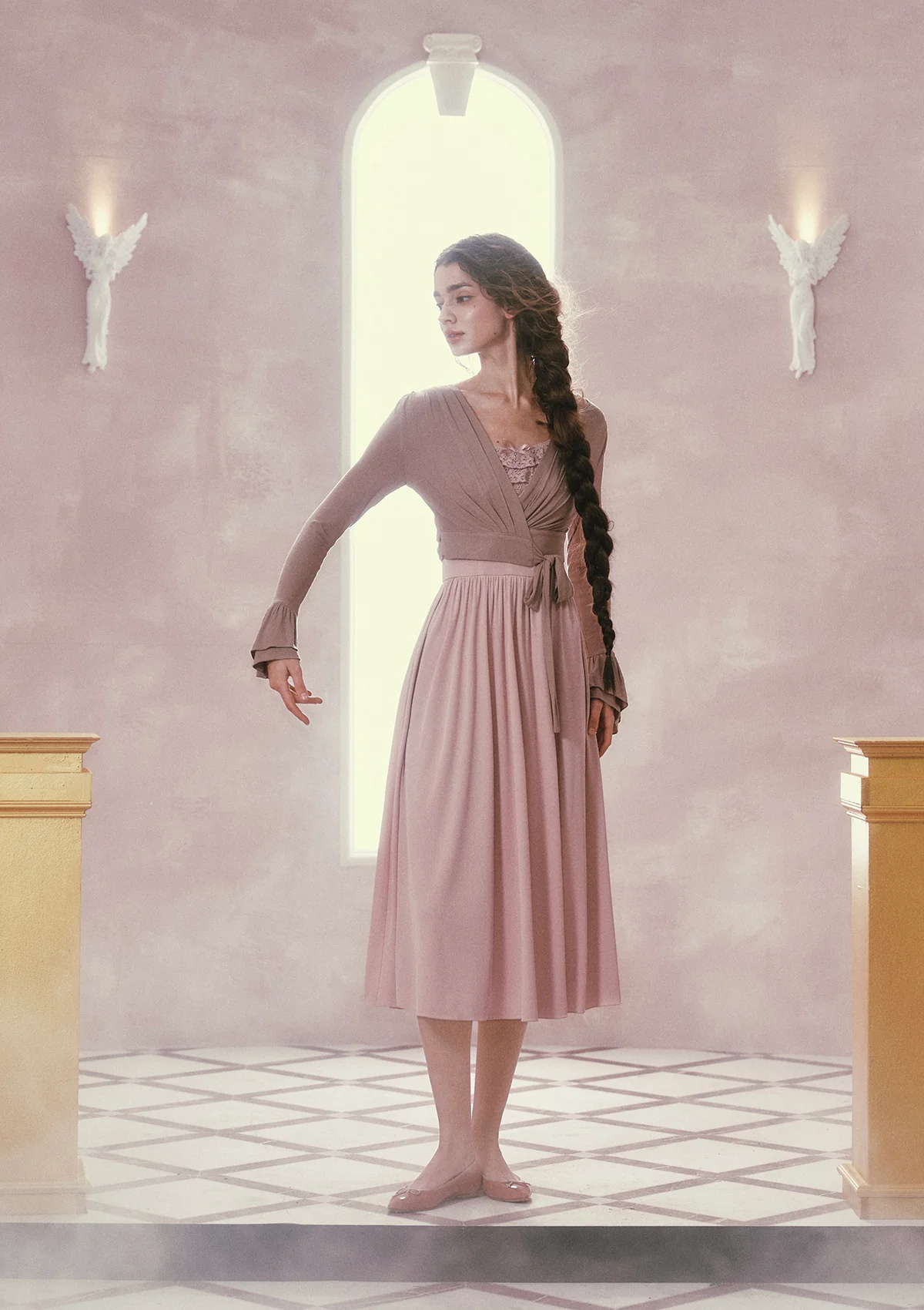 Pink Mist Ballet Dress - Image 7