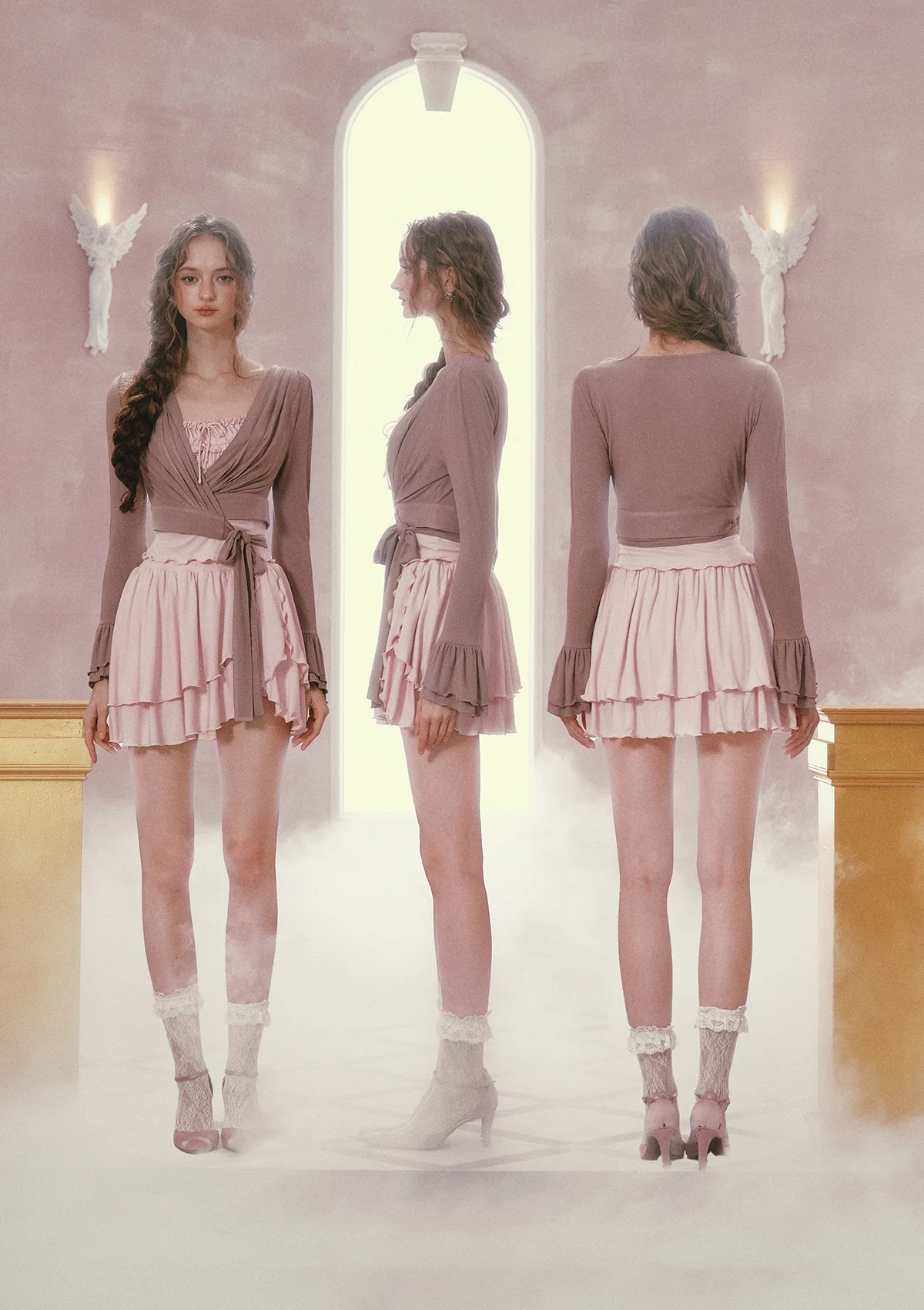 Pink Mist Ballet Top - Image 11