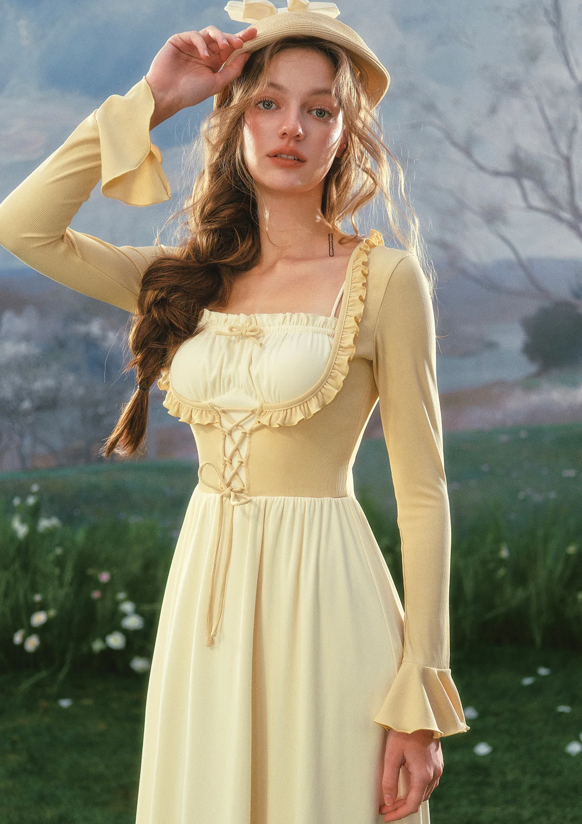 Pretty Butter Dress - Image 6