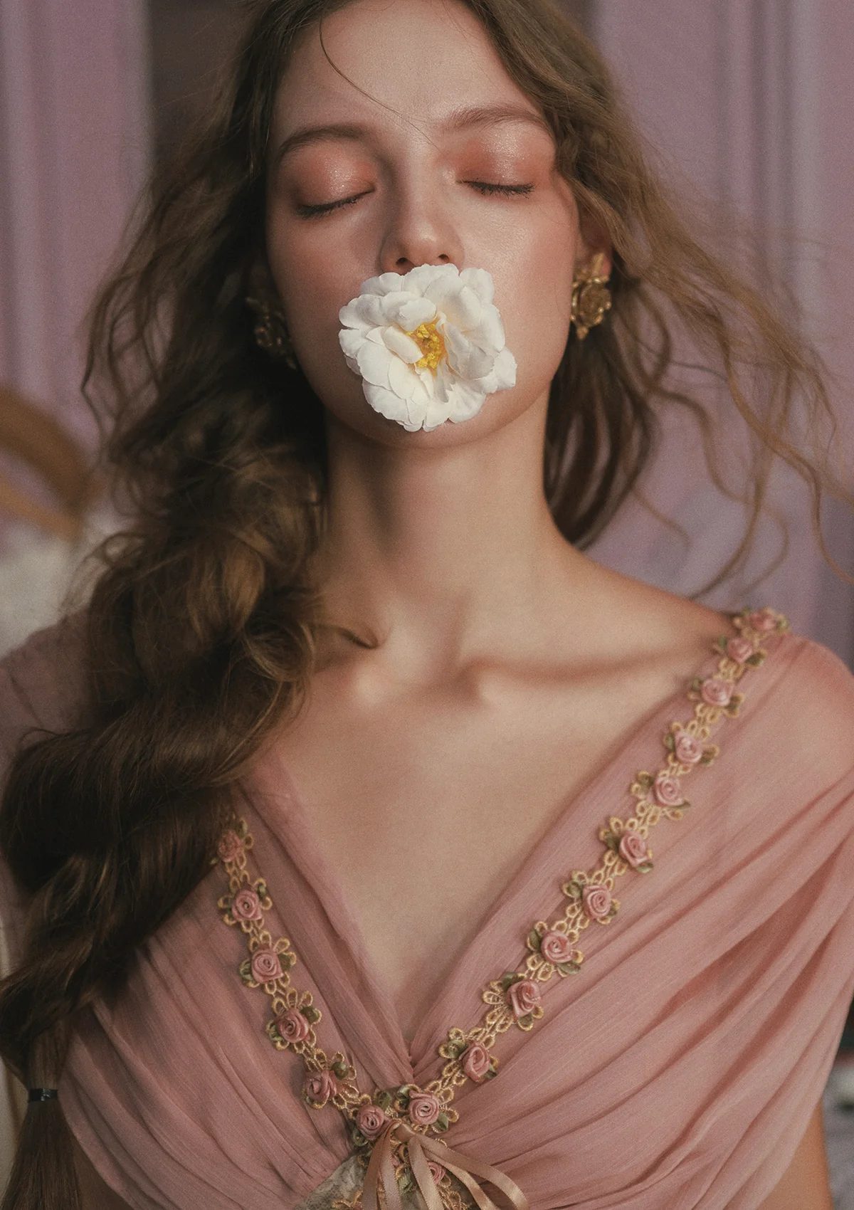 Rose Olive Dress - Image 4