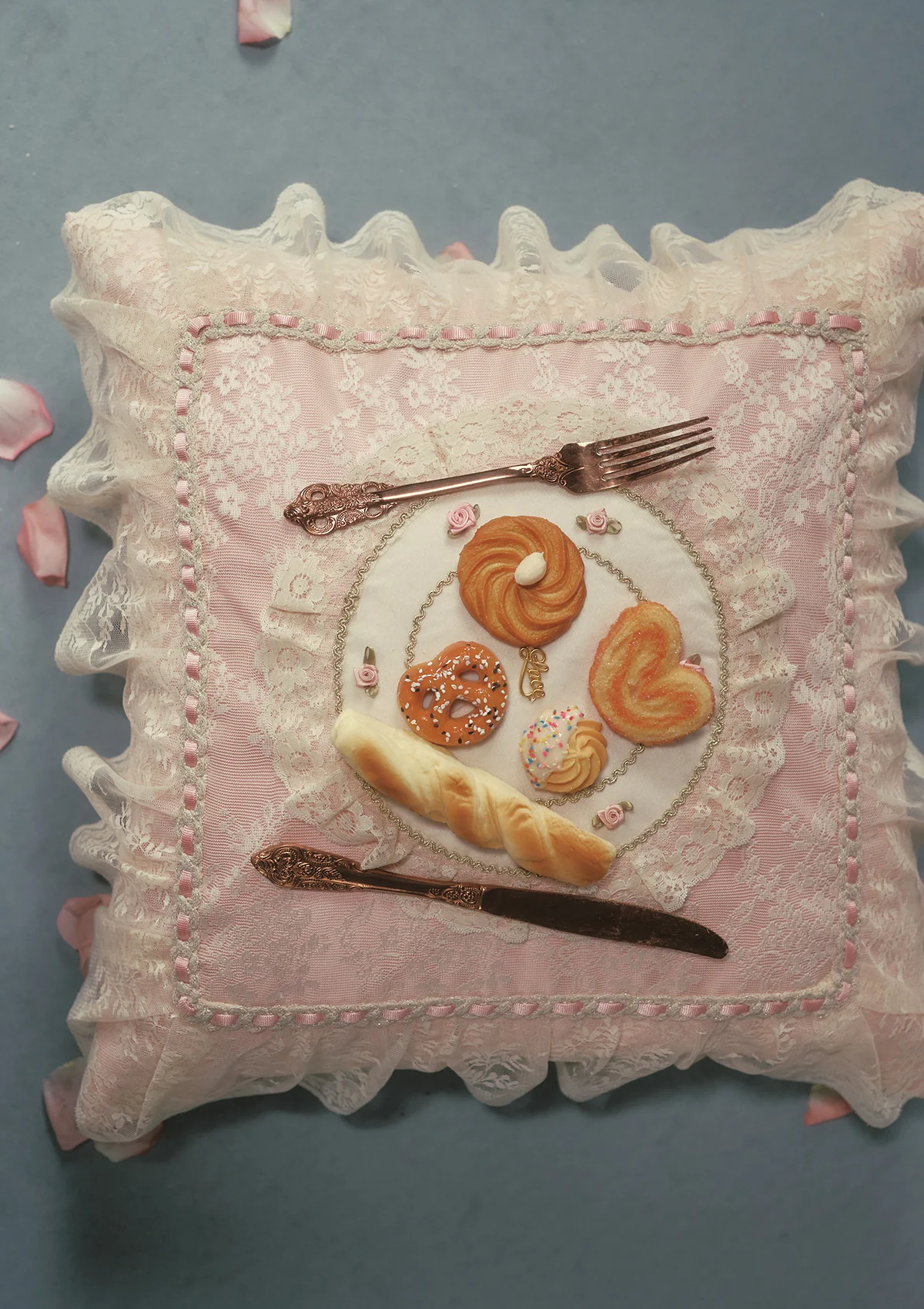 Rose Tea Break Pillow - Image 4