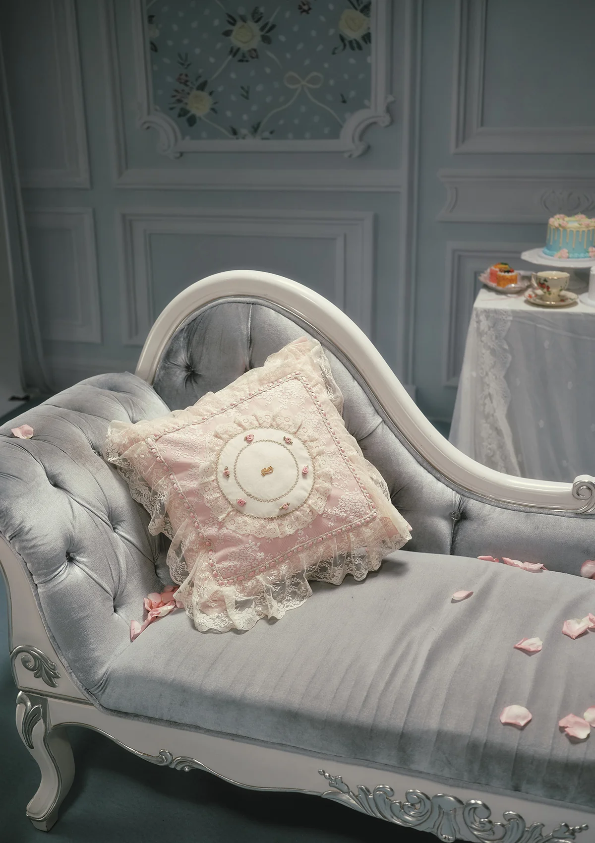 Rose Tea Break Pillow - Image 7