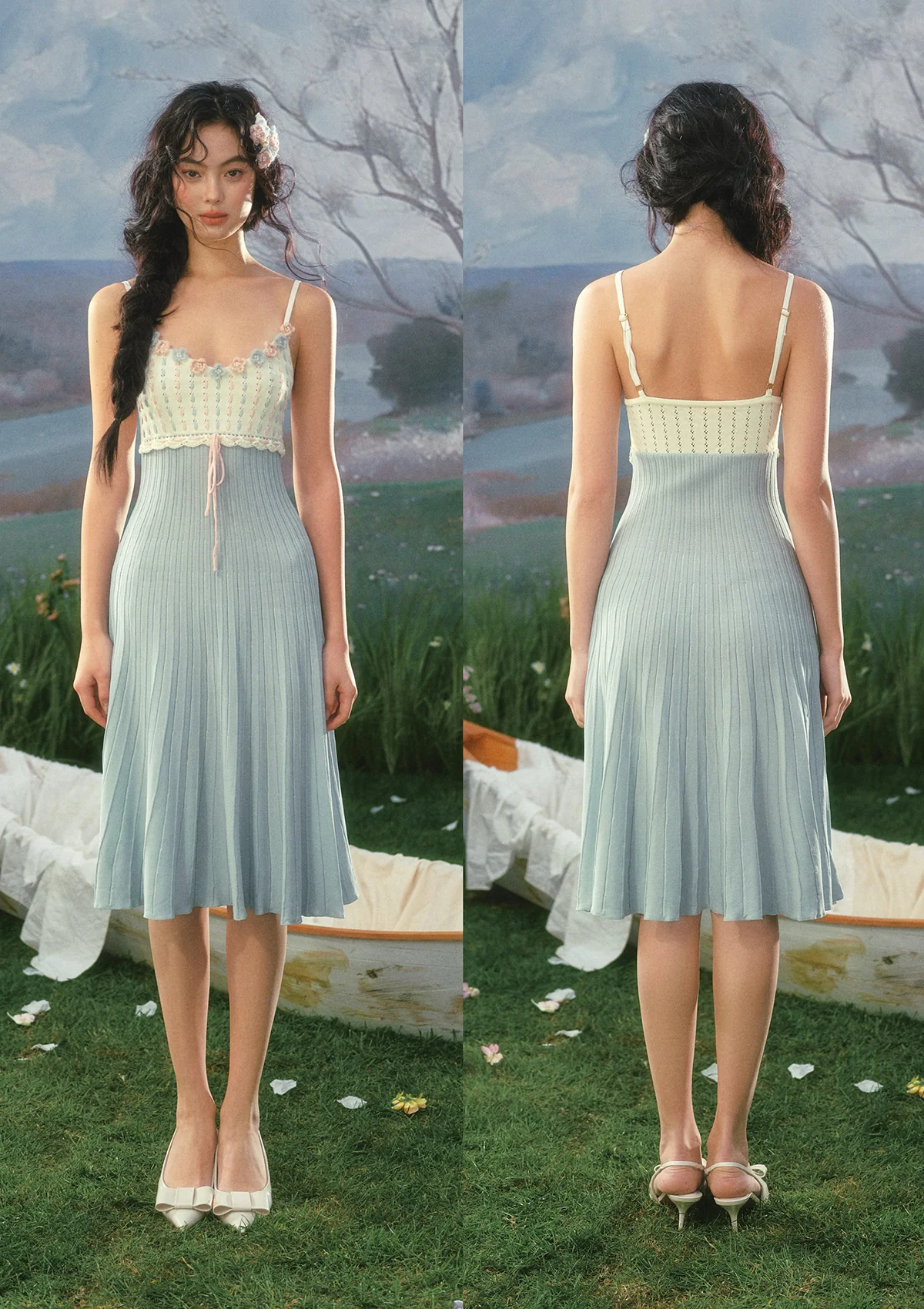 Rose Tide Knit Cardigan - Image 9