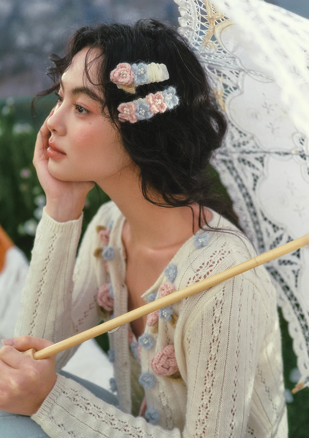 Rose Tide Knit Dress - Image 7